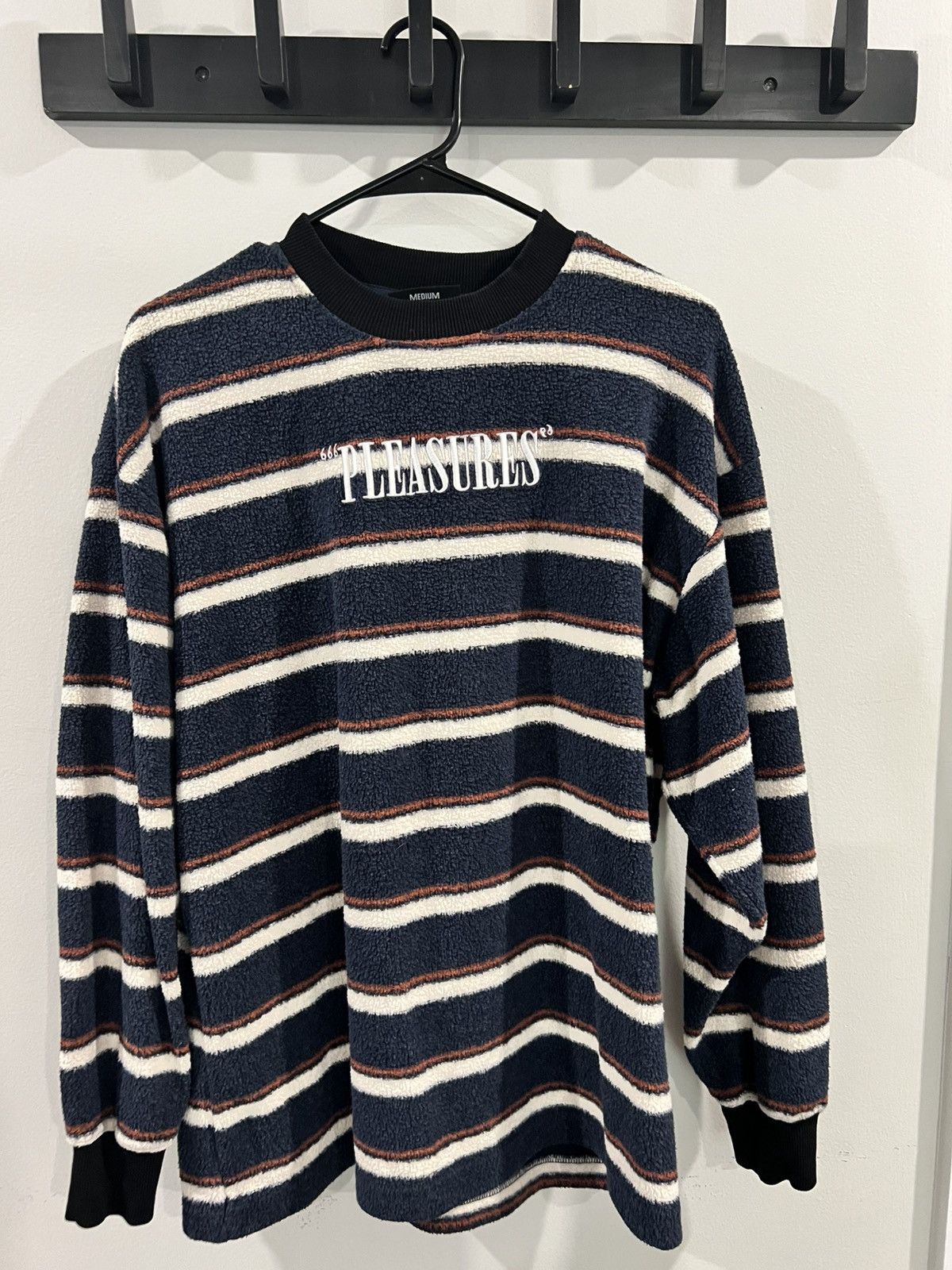 Pleasures × Vintage Pleasures Fleece Long Sleeve Size US M / EU 48-50 / 2 - 1 Thumbnail