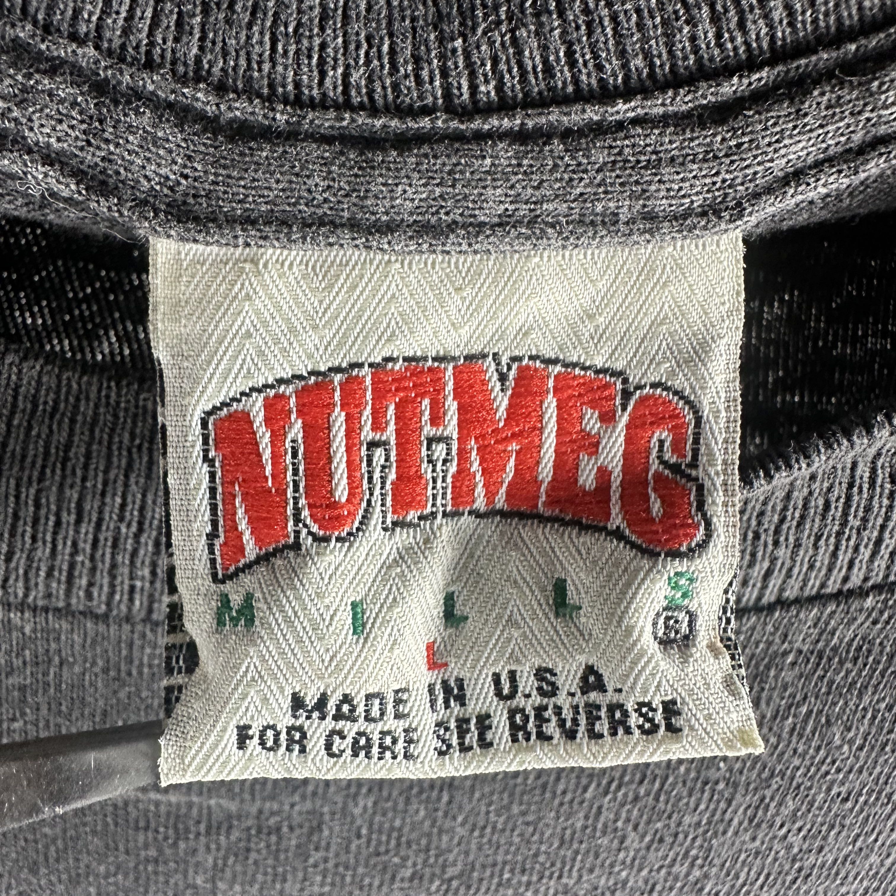 Vintage Vintage 1993 Orlando Magic Basketball NBA Nutmeg T-shirt Size US L / EU 52-54 / 3 - 3 Thumbnail