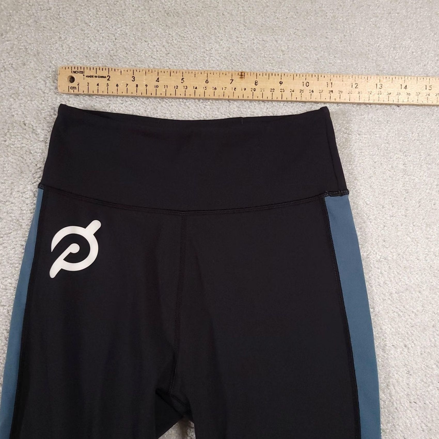 Vintage Peloton Leggings Womens Small High Rise Athletic Workout Capri Yoga Pants Capris Black Size 28" / US 6 / IT 42 - 6 Thumbnail