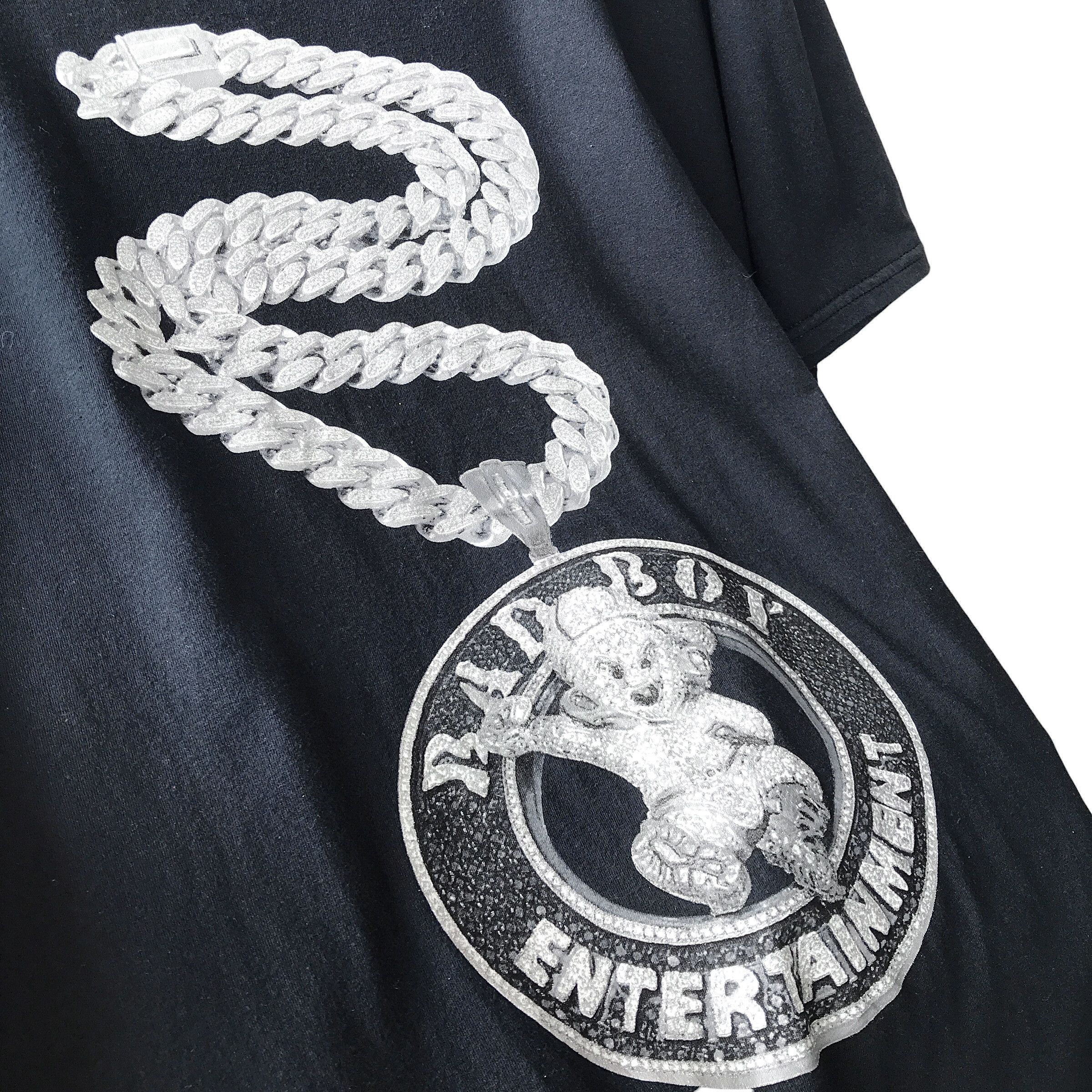 Rap Tees Bad Boy Entertainment Invisible Bully Diamond Chain Tee Size US XL / EU 56 / 4 - 4 Thumbnail