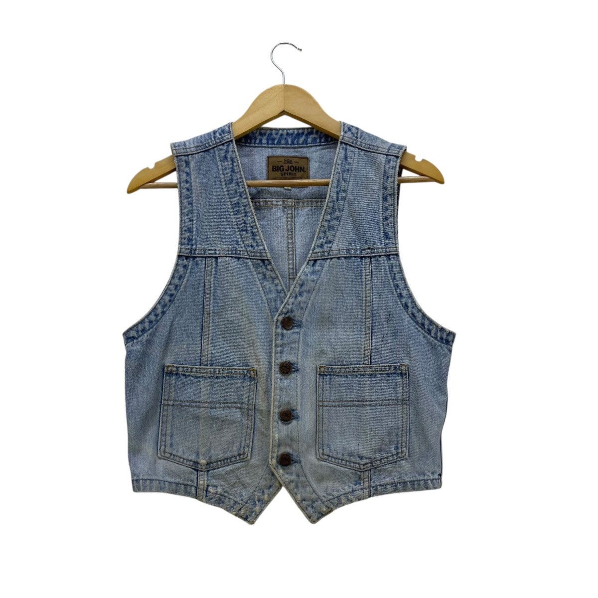 Big John 🔥Vintage Big John Vest Jacket Size US M / EU 48-50 / 2 - 1 Thumbnail