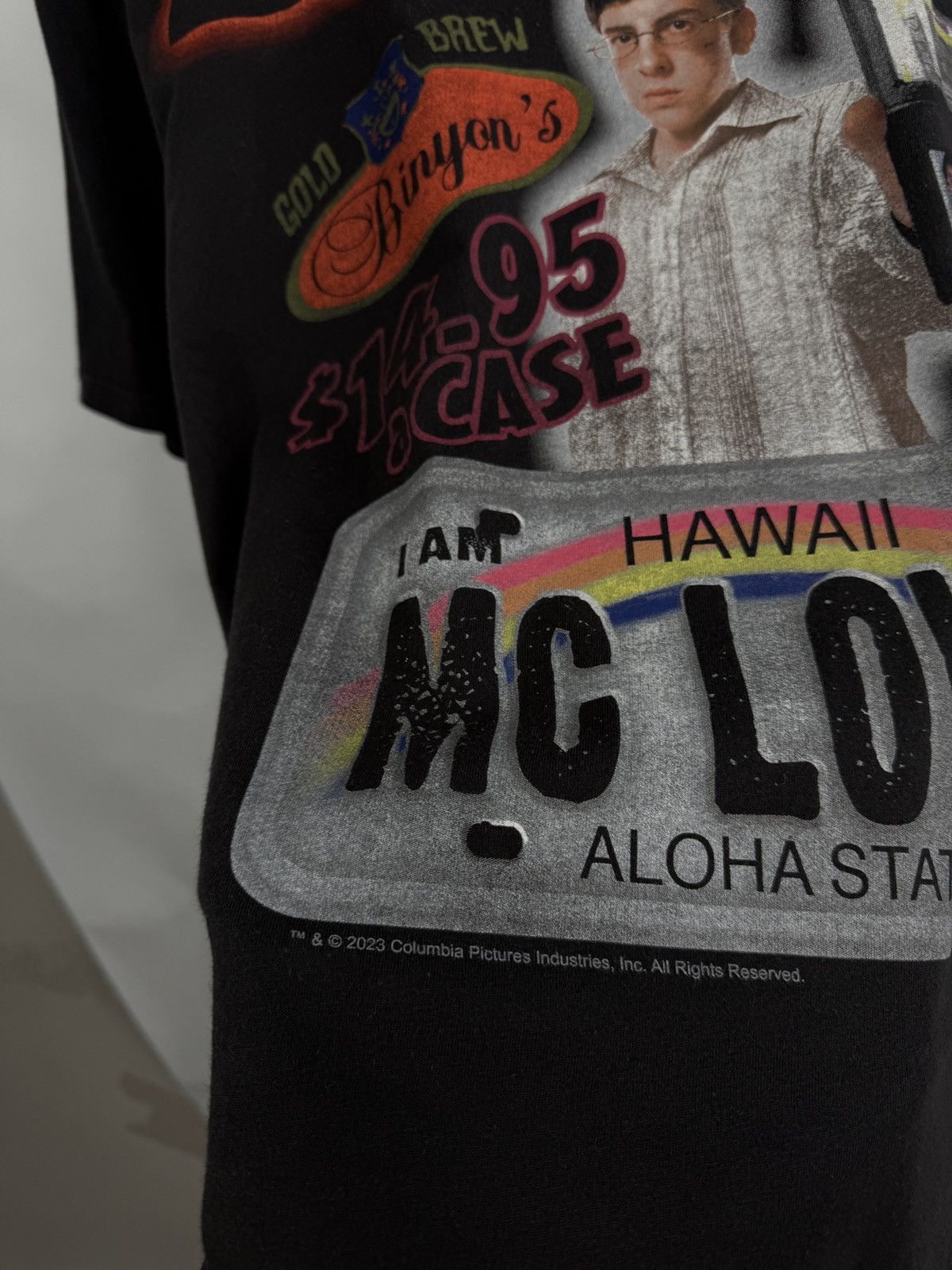 Hollister 🇺🇸 Hollister Superbad McLovin Movie T-Shirt Driver License Size US XL / EU 56 / 4 - 6 Thumbnail