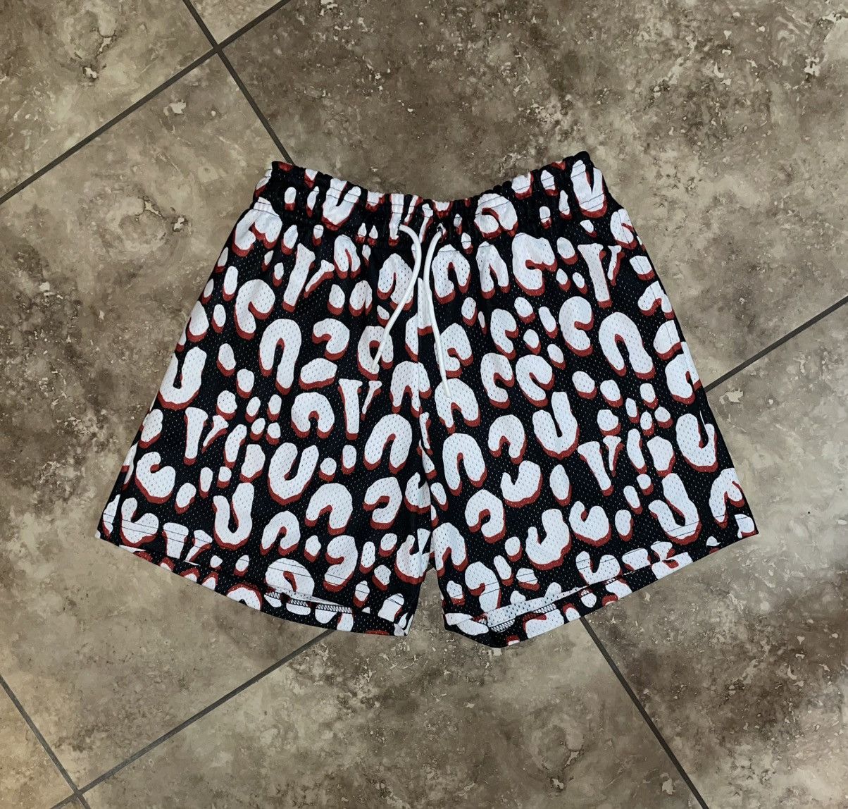 vlone rodman ショートパンツ Vlone Vlone X Dennis Rodman Green print shorts 🔥🔥🔥🔥 | Grailed