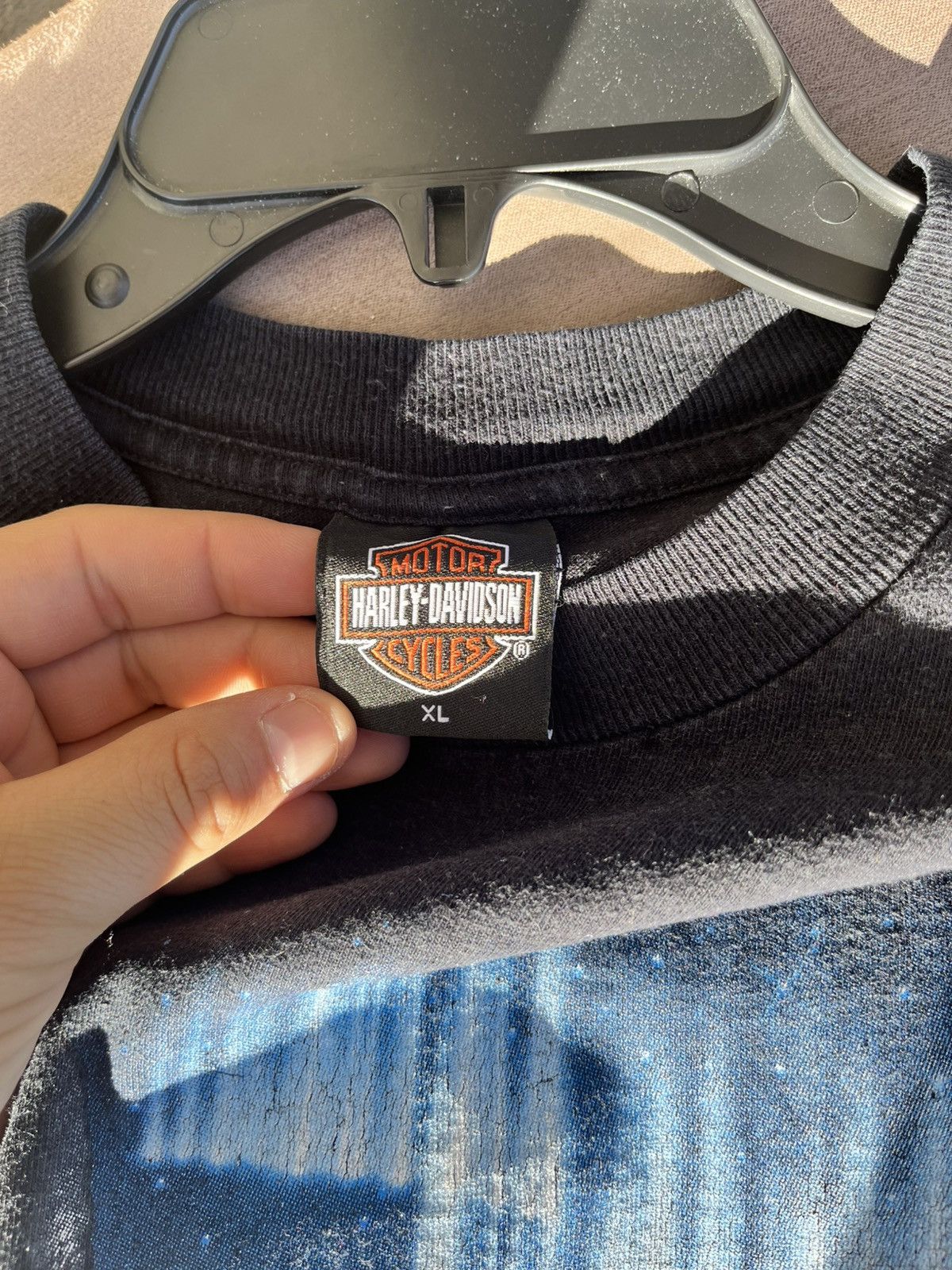 Harley Davidson × Vintage Vintage Harley Davidson tee Size US XL / EU 56 / 4 - 5 Thumbnail