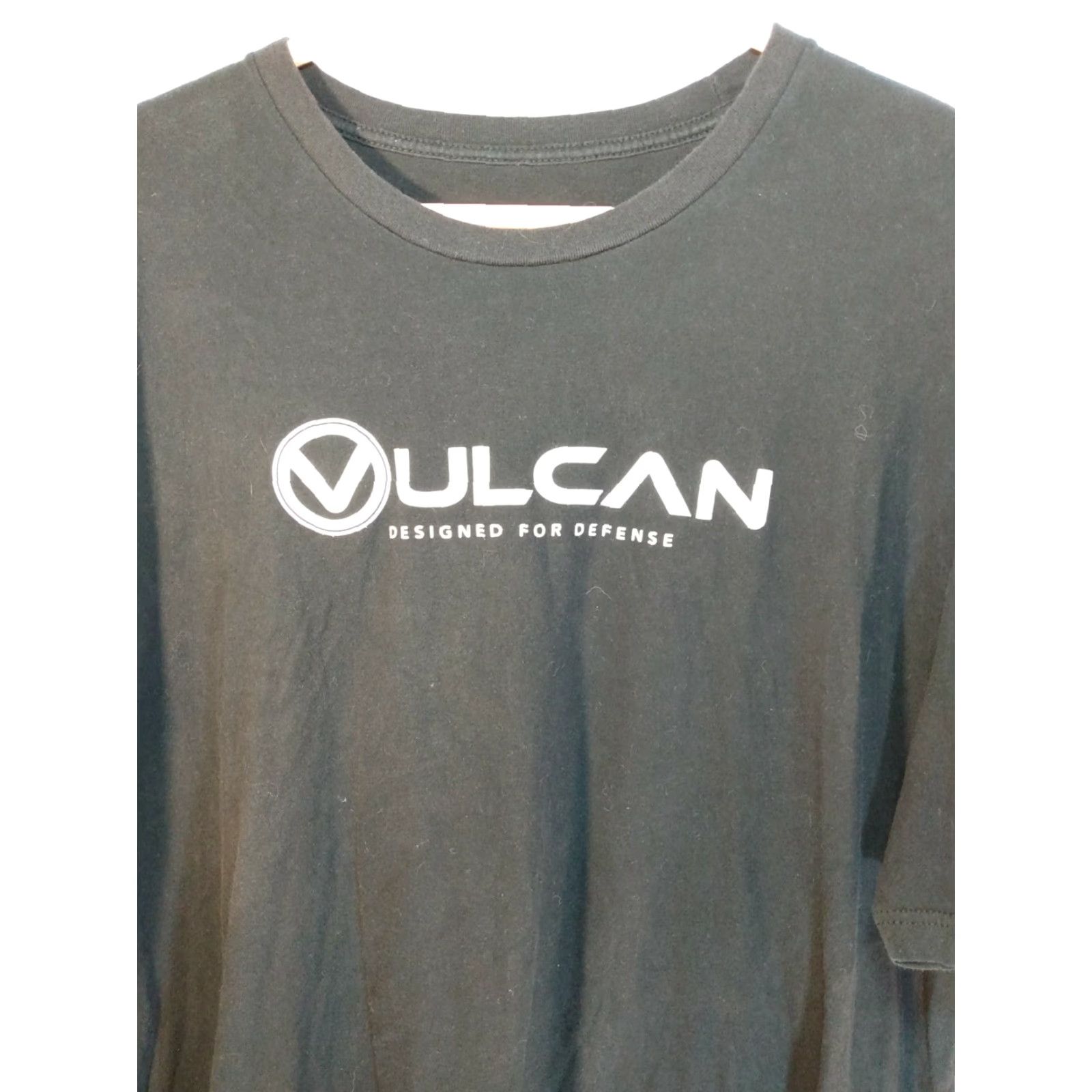 Vintage Vulcan Don't Tread On Me 3 X L SS Blk Tshirt 28" X 33" N N Mens Big & Tall XXXL T-Shirt Black Size US XXL / EU 58 / 5 - 4 Thumbnail