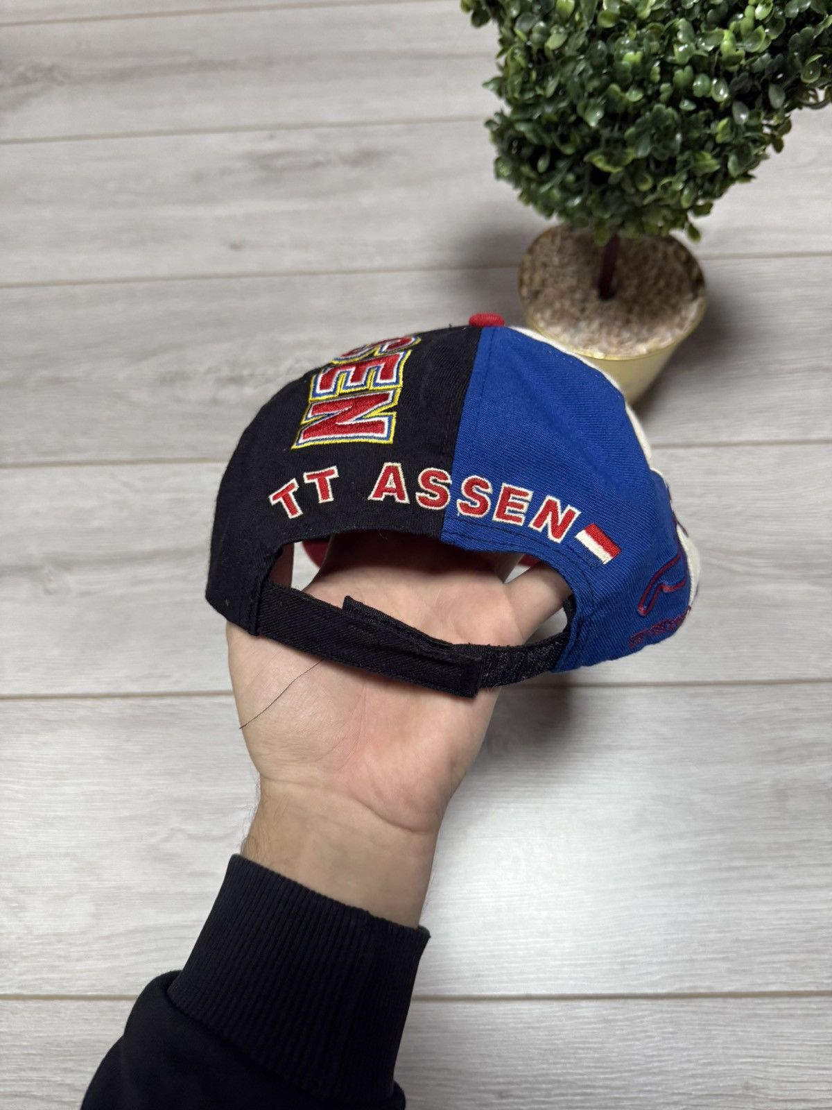 Honda TT Assen honda repsol Racing Vintage Moto spell out Cap Hat Size ONE SIZE - 4 Thumbnail