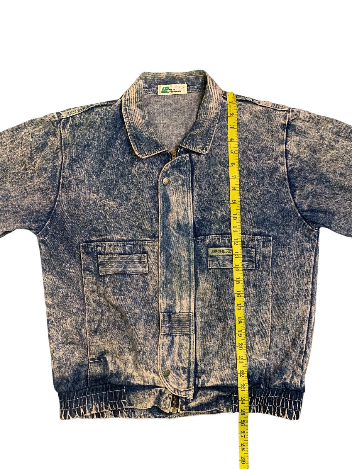Japanese Brand Rare Design LD New Fashion Denim Jackets Size L / US 10 / IT 46 - 8 Thumbnail