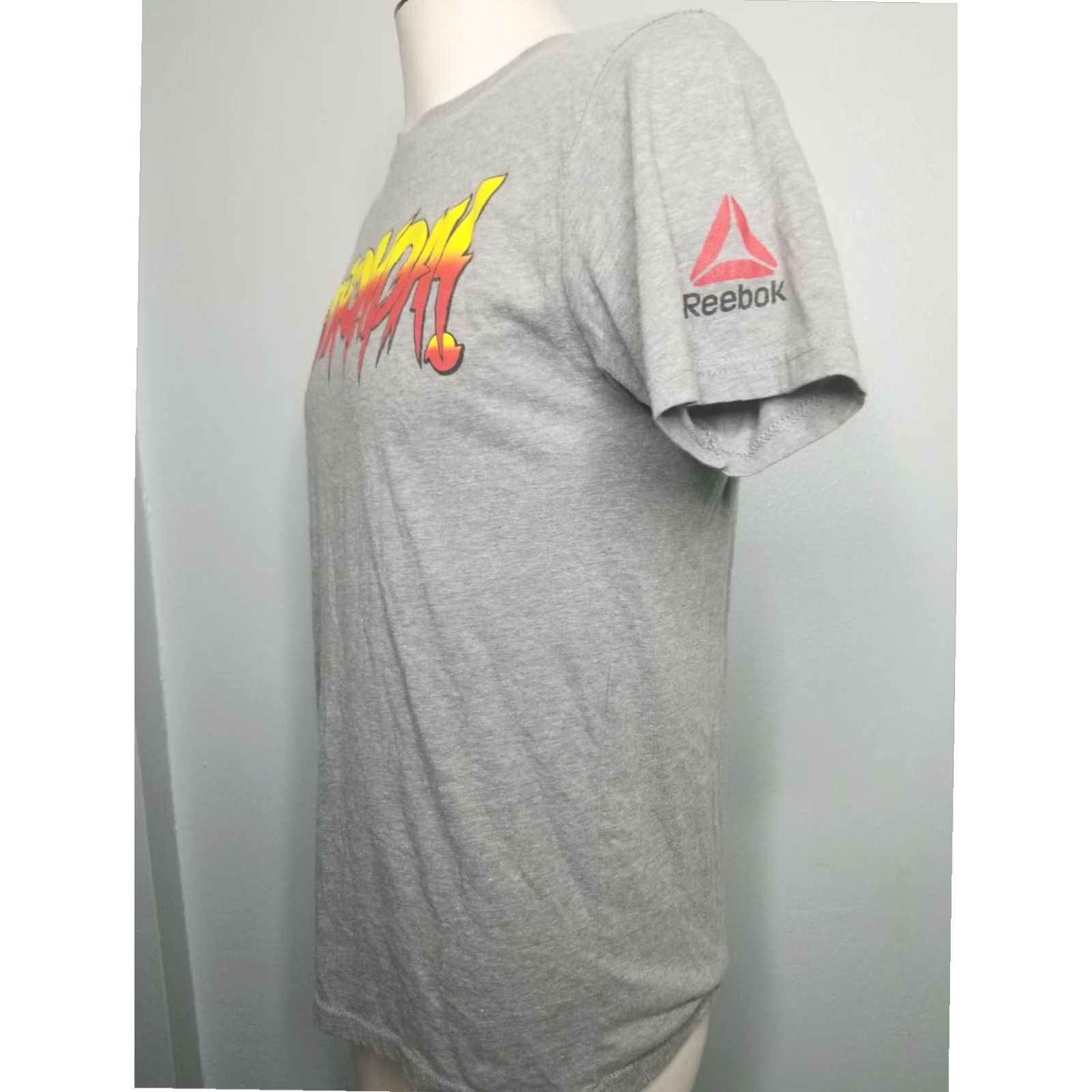 Reebok Reebok Ronda Rousey MMA Wrestling T Shirt Gray Womens Medium Size M / US 6-8 / IT 42-44 - 2 Thumbnail