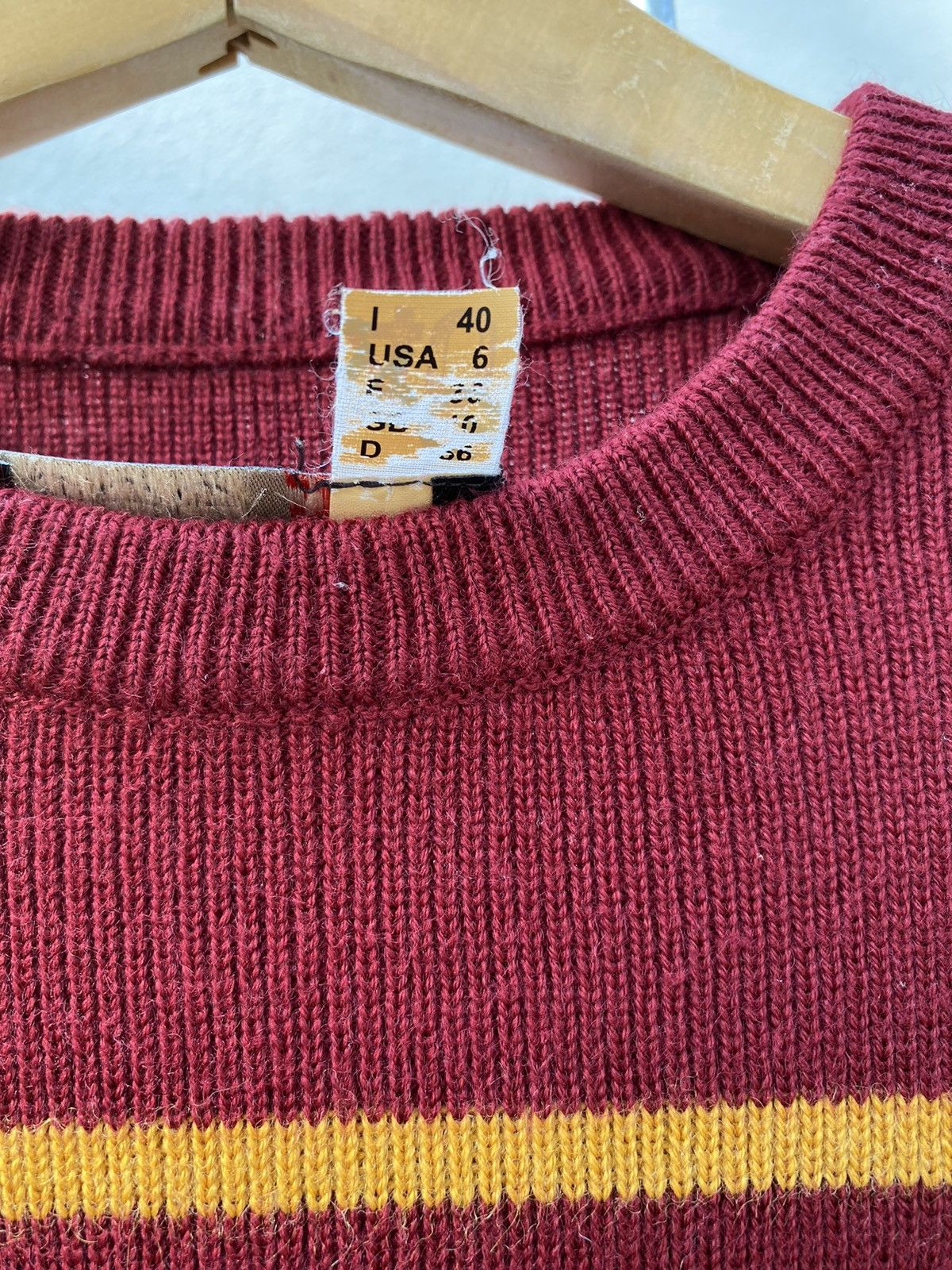 Jean Paul Gaultier Jean Paul Gaultier stripe/logo knitted sweater Size M / US 6-8 / IT 42-44 - 12 Thumbnail