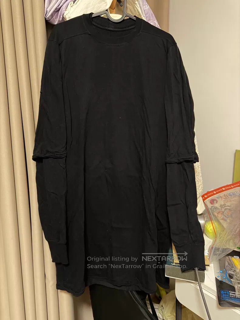 Rick Owens Rick Owens Fake two-piece long-sleeved sweatshirt Size US S / EU 44-46 / 1 - 1 Thumbnail