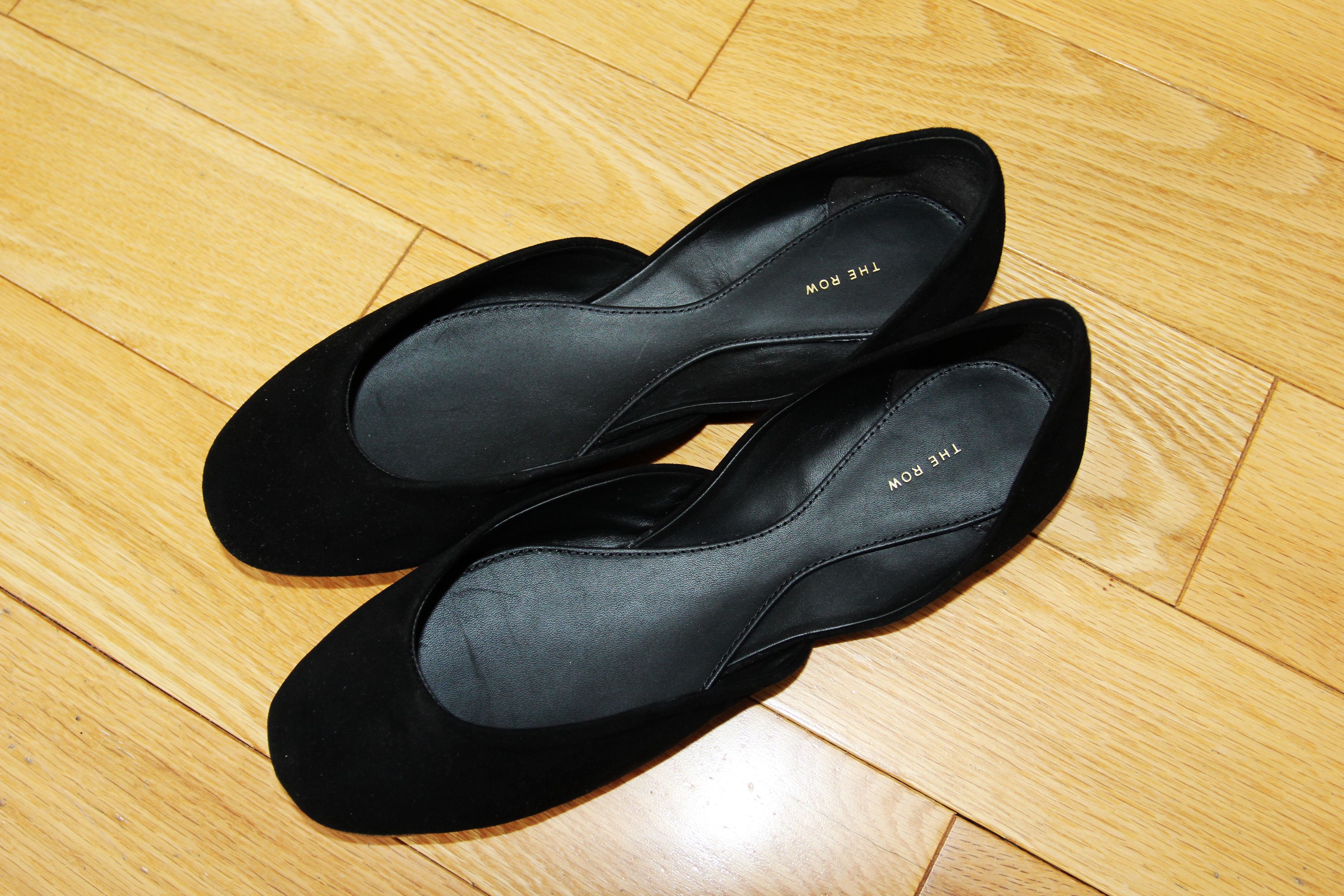 The Row BNWT AW24 THE ROW GEMMA SUEDE BALLET FLATS 37 Size US 7 / IT 37 - 4 Thumbnail