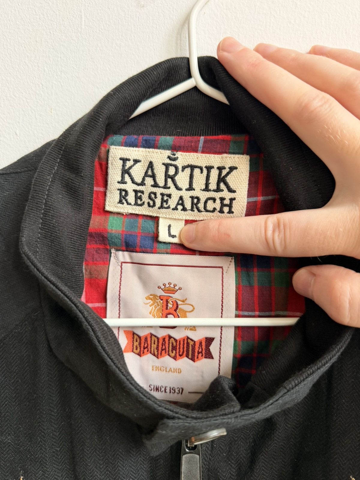 Kartik Research x Baracuta Embroidered G9 Jacket