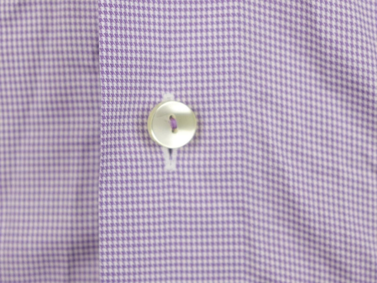 Eton Eton Pink Pinstriped 100% Cotton Dress Shirt Size 42 Size 38R - 2 Thumbnail