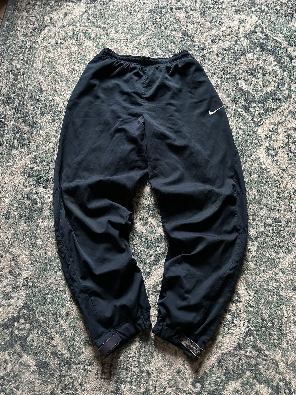 Nike × Skepta VINTAGE NIKE TN SKEPTA STYLE NYLON TRACK PANTS XL Size US 36 / EU 52 - 1 Thumbnail