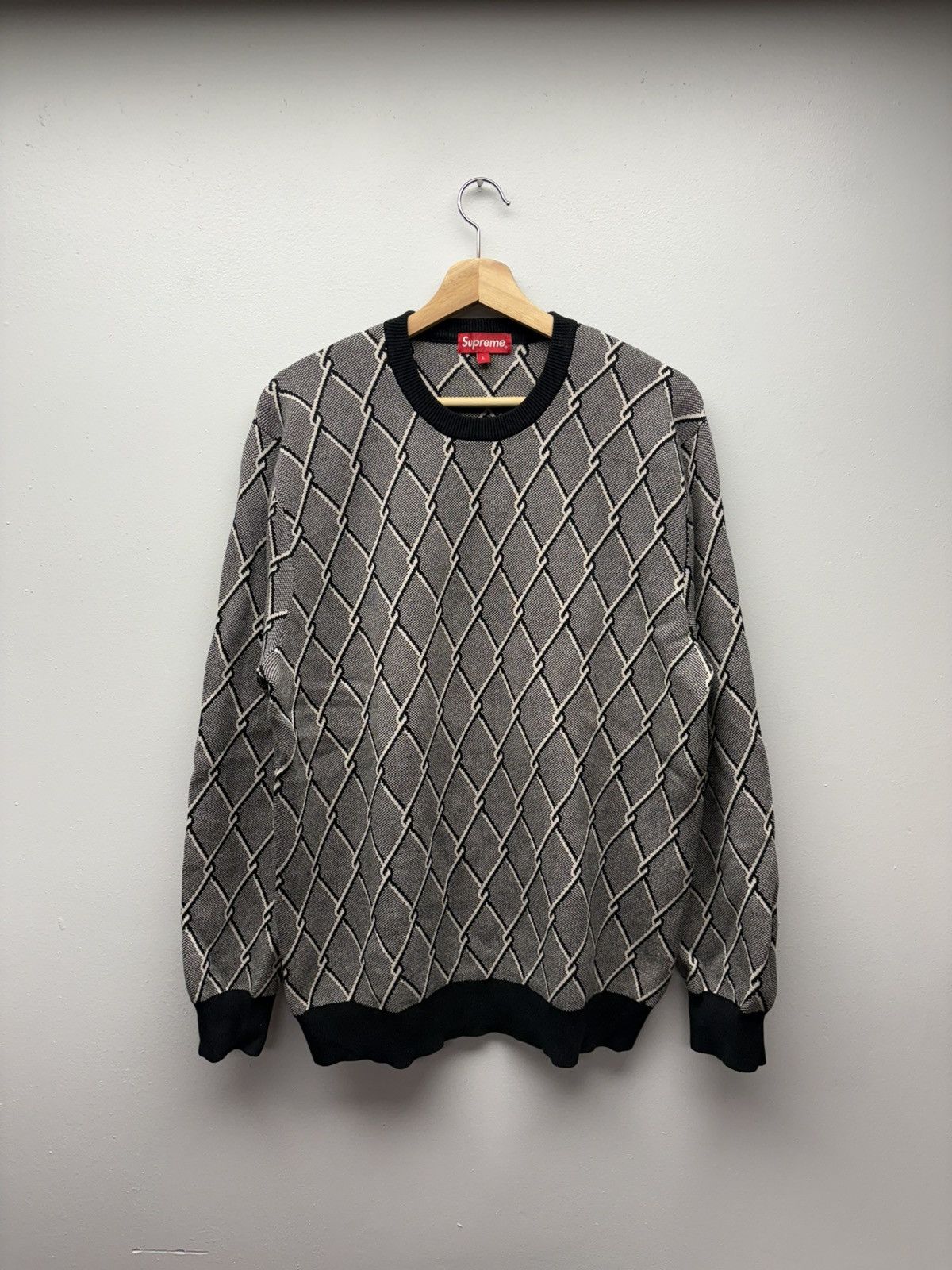Supreme Chain Link Sweater | Grailed