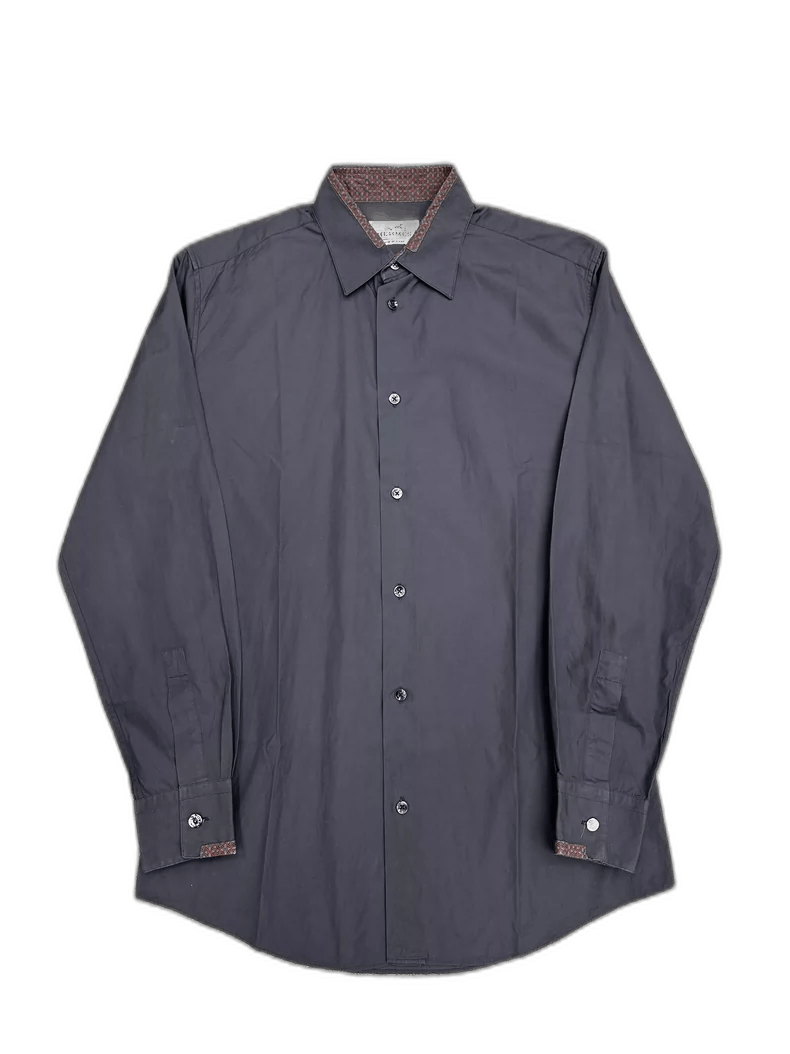 Hermes Hermes Lock Button Long Sleeve Shirt Size US M / EU 48-50 / 2 - 1 Thumbnail