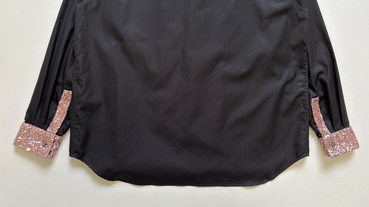 Dior A/W 22 Black Shirt With Pink Sequins Size US M / EU 48-50 / 2 - 16 Thumbnail