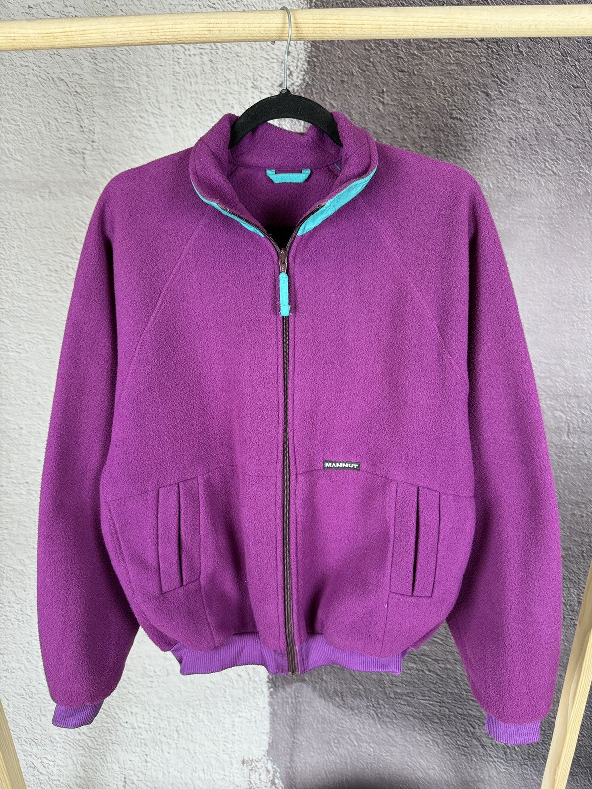 Mammut Mammut Garantie vintage purple full zip fleece sweater Size US S / EU 44-46 / 1 - 2 Thumbnail