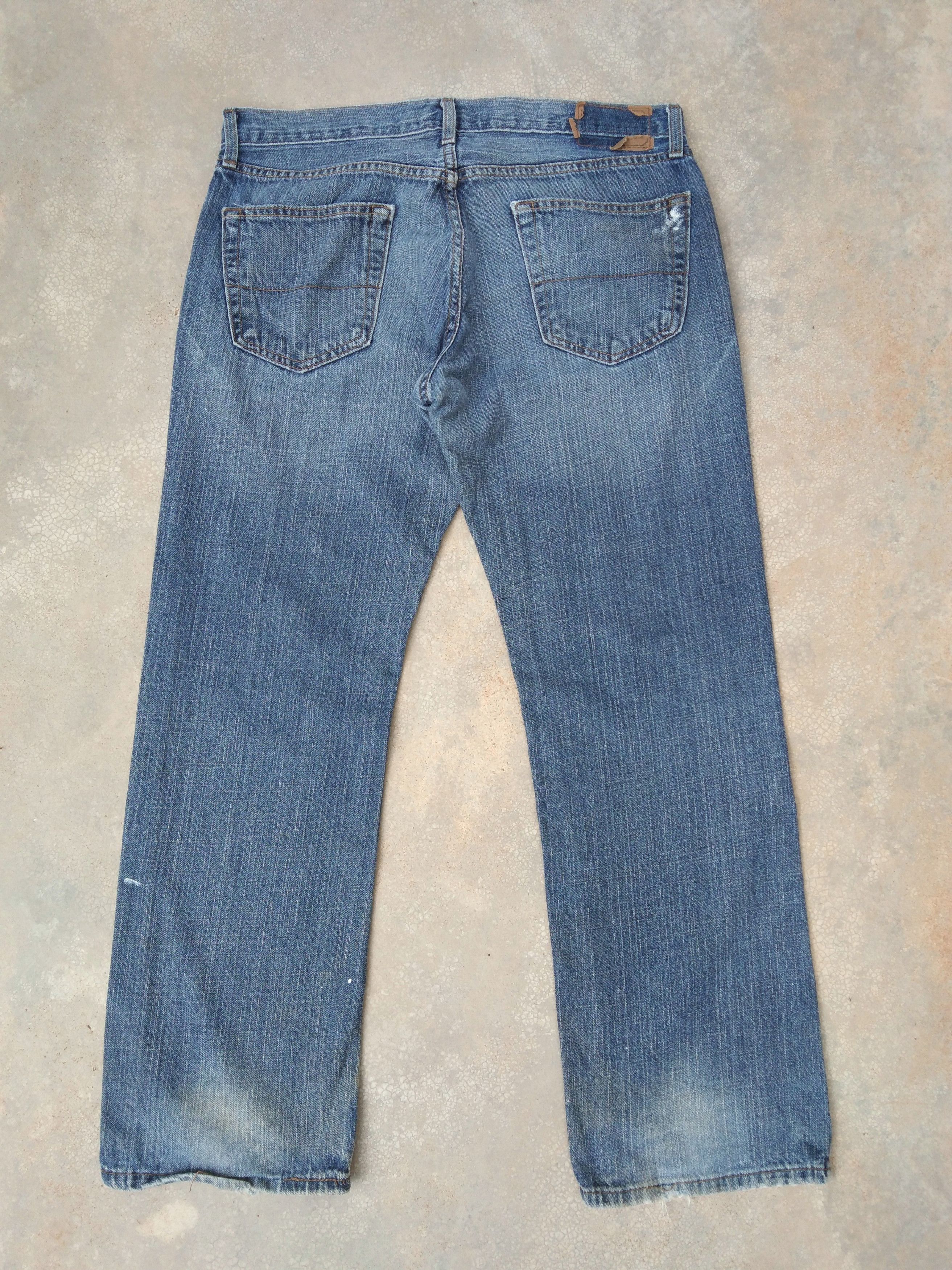 Levi's Vintage Levi's Signature Straight Leg Distressed Jeans 34x30 Size US 34 / EU 50 - 2 Thumbnail