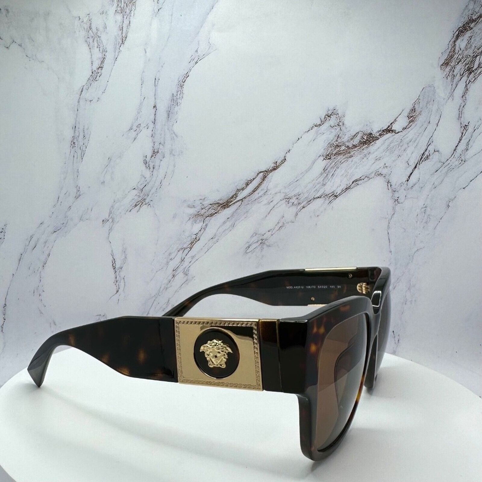 Versace NEW VERSACE Sunglasses Brown Black Tortoise Gold Medusa Size ONE SIZE - 6 Thumbnail