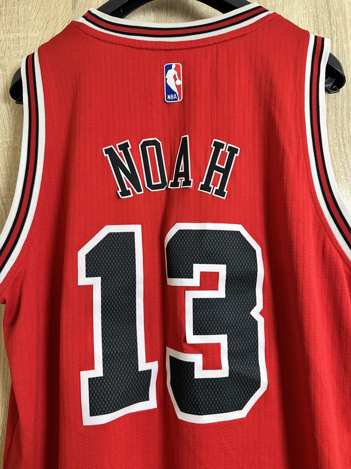 Adidas 🔥 Adidas Chicago Bulls 13 Joakim Noah Jersey NBA Shirt Tank Size US L / EU 52-54 / 3 - 7 Thumbnail