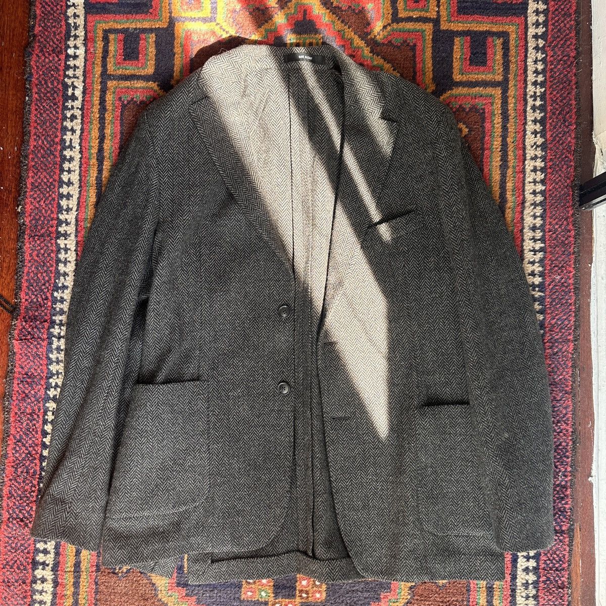 Todd Snyder Todd Snyder Italian Wool Herringbone Sport Coat Size 40R - 1 Thumbnail