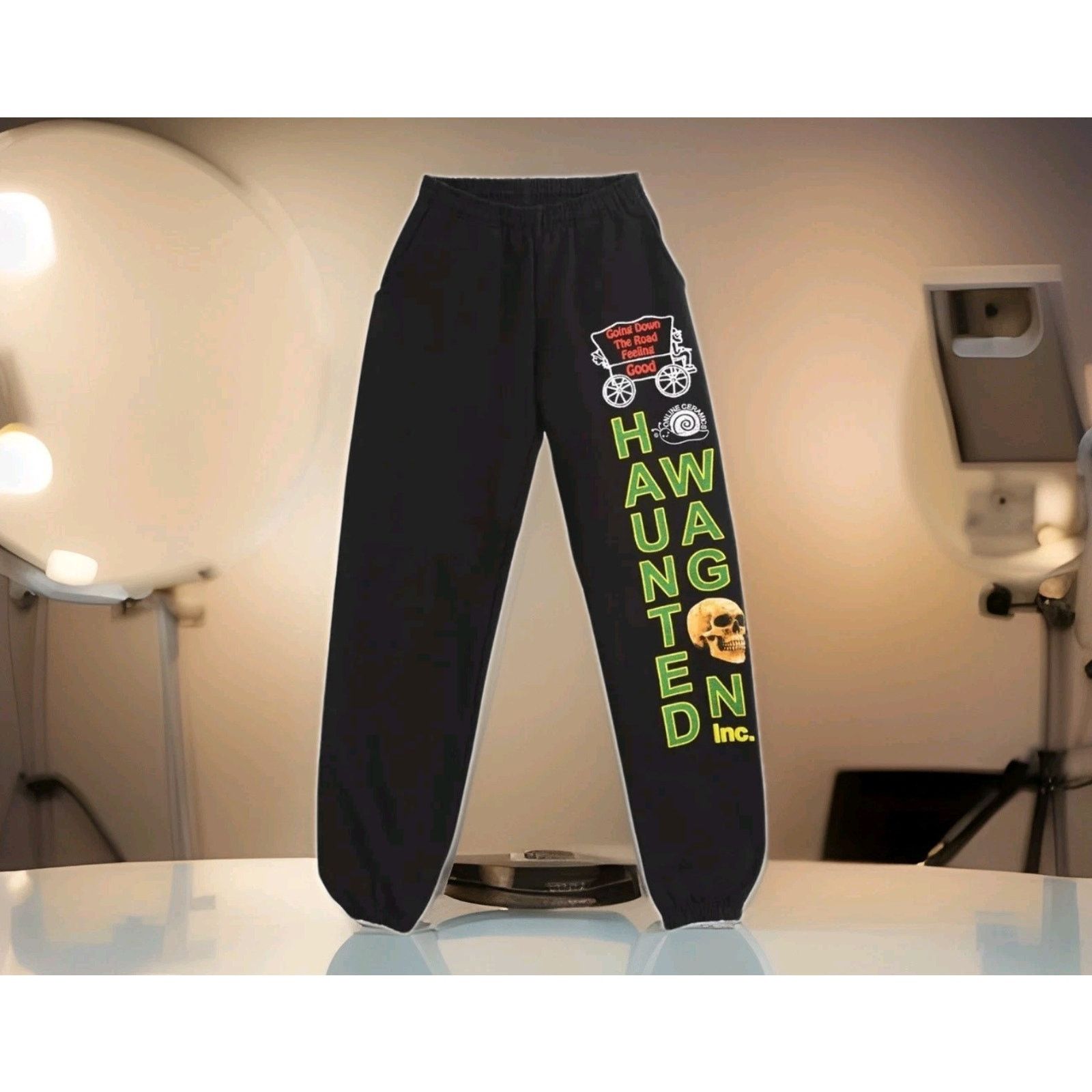Online Ceramics Online Ceramics Haunted Wagon Sweatpants Size XS Size US 27 - 1 Thumbnail