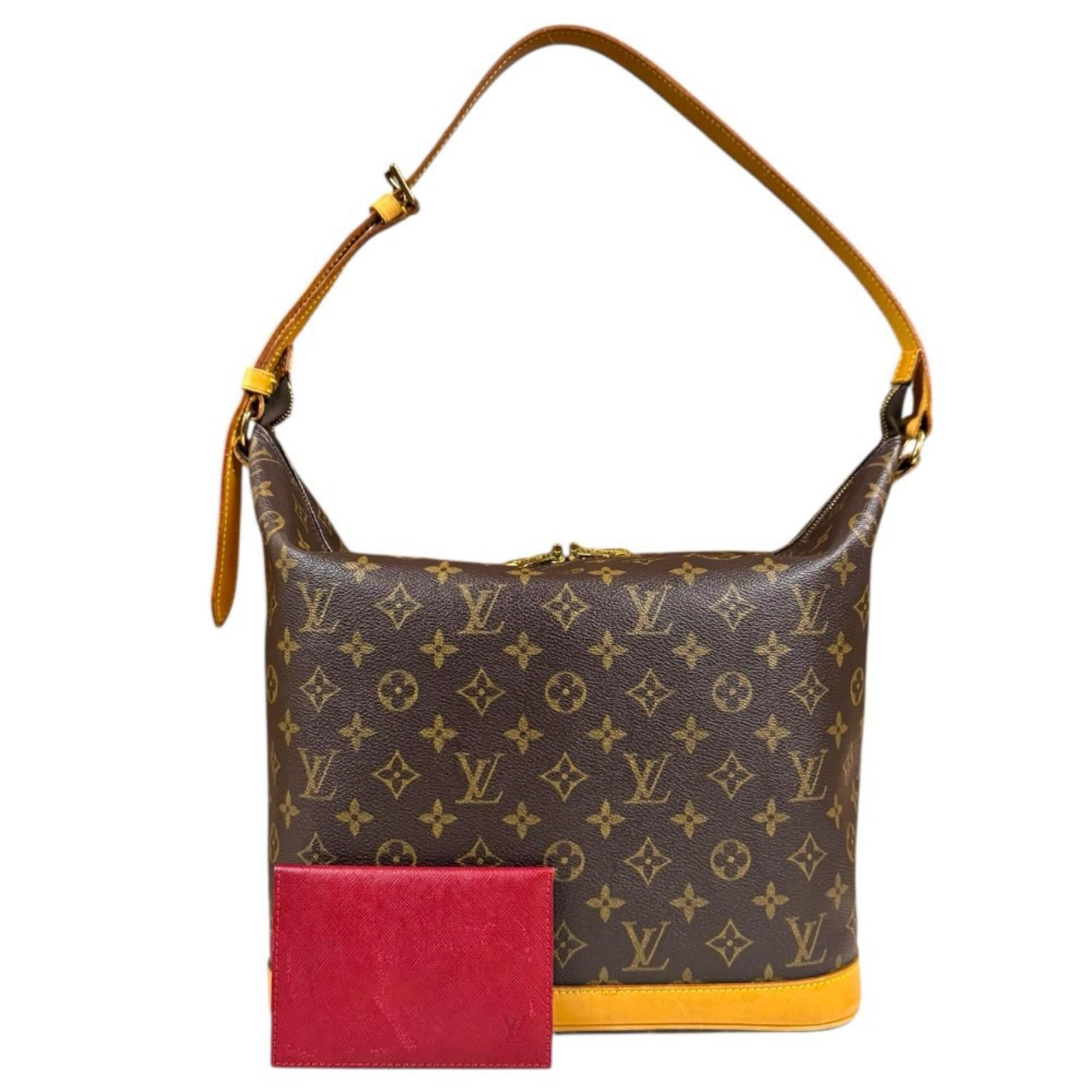 Louis Vuitton Louis Vuitton x Sharon Stone collaboration Amfar Three Vanity Star Monogram Shoulder Bag, Canvas M47275, Brown, Women's, LOUIS VUITTON, Used Size ONE SIZE - 1 Thumbnail