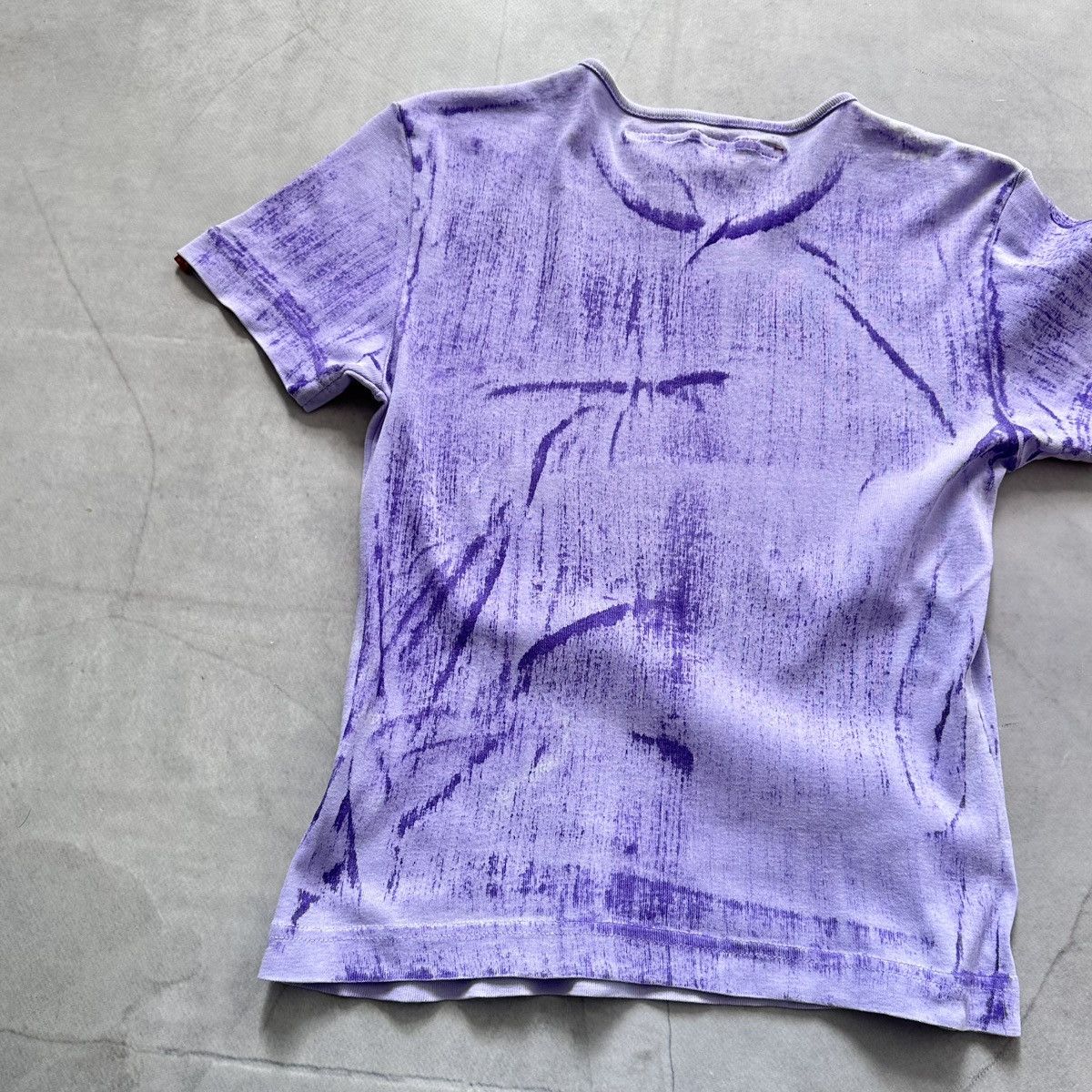 Hysteric Glamour Y2K Miss Sixty Painted Top T Shirt Cop Copine Margiela Style Size M / US 6-8 / IT 42-44 - 13 Thumbnail