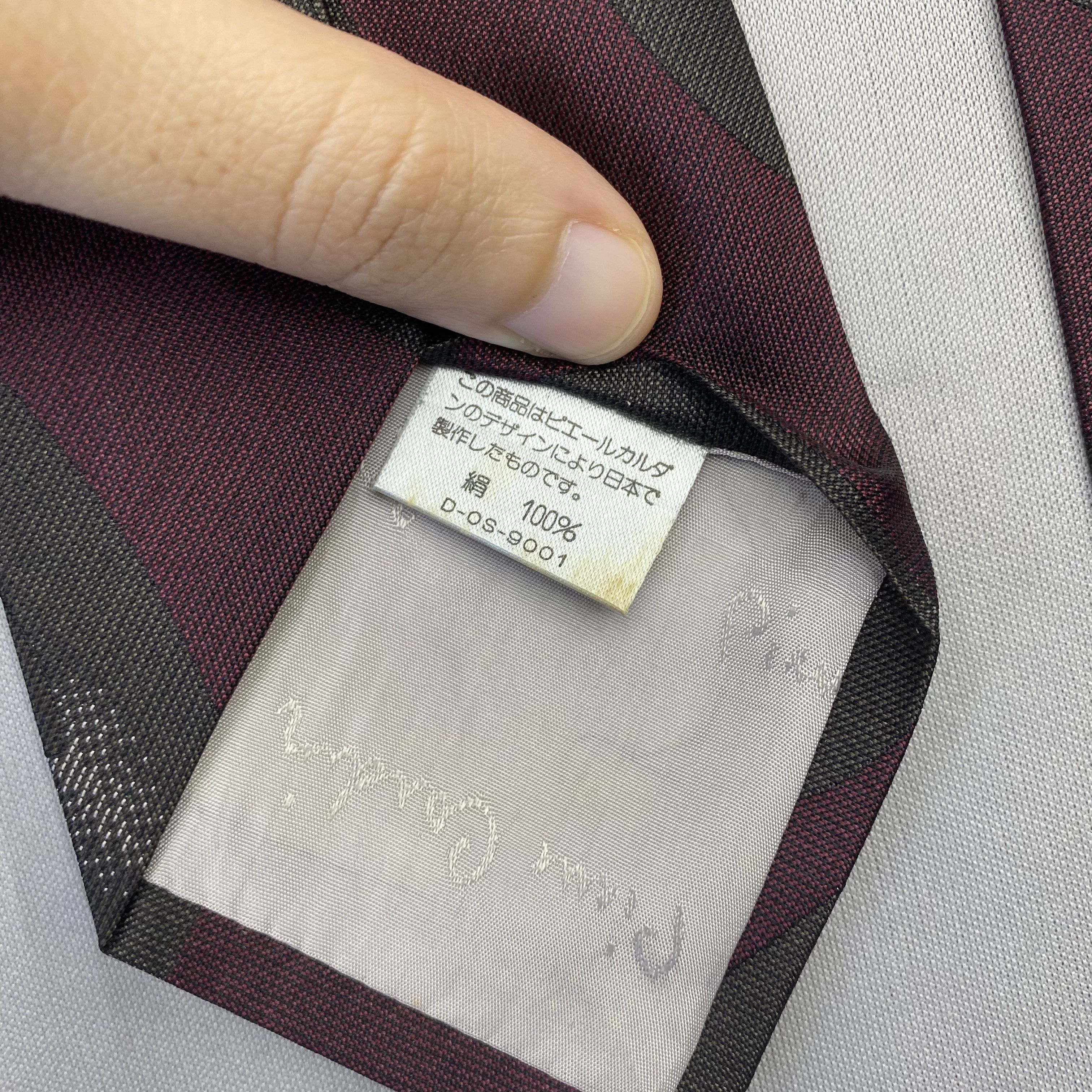 Pierre Cardin Vintage Pierre Cardin SILK Necktie Cravate Pure Silk Size ONE SIZE - 7 Thumbnail