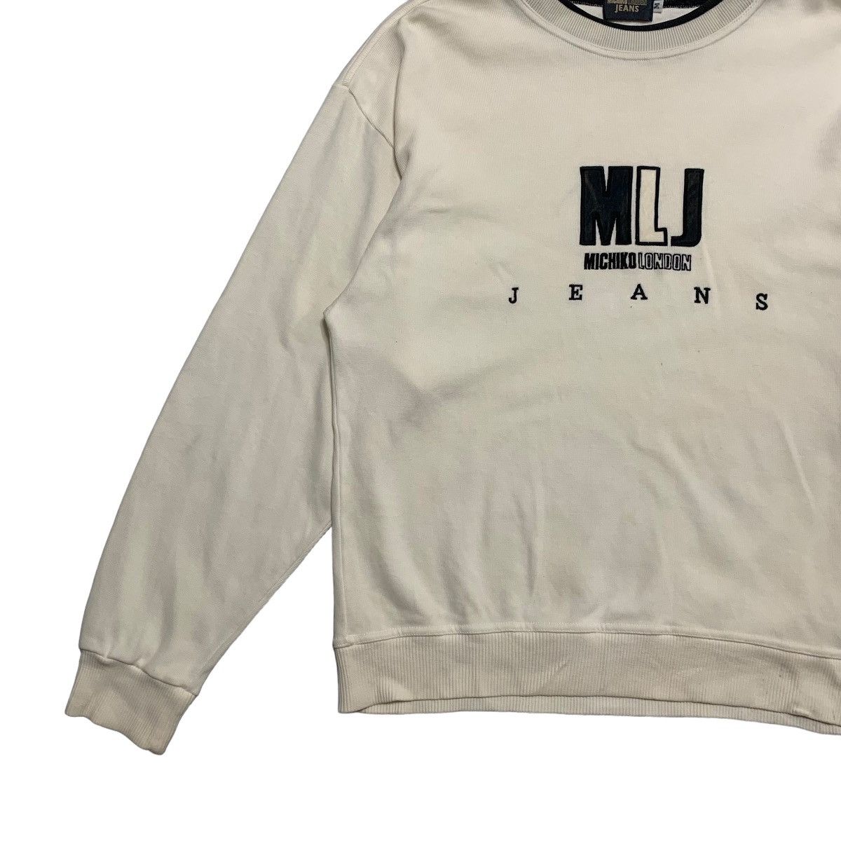 Michiko Koshino London Michiko London Jeans Big Logo Sweatshirt Size US S / EU 44-46 / 1 - 2 Thumbnail
