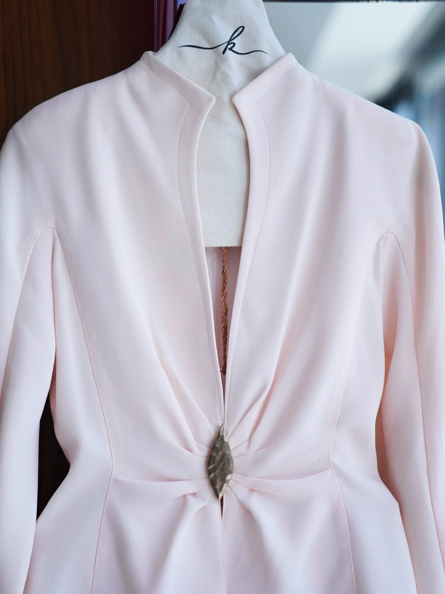 Thierry Mugler Thierry Mugler Vintage Light Pink Suit Skirt Set FR36 Size XS / US 0-2 / IT 36-38 - 4 Thumbnail