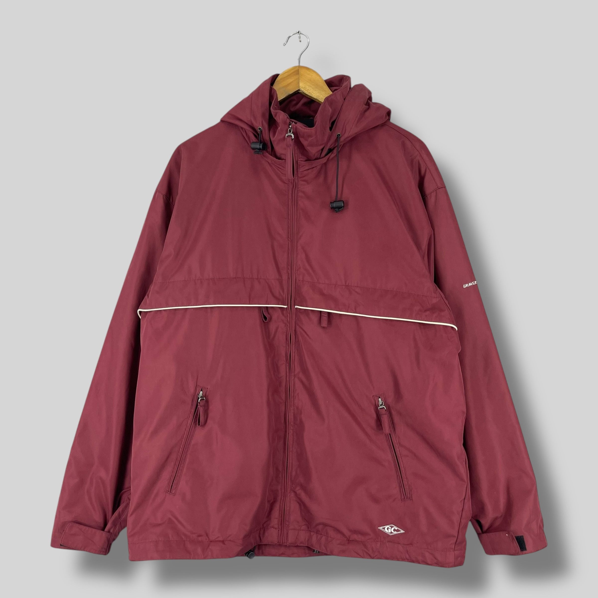 Vintage Vintage GRAVER CREEK Snowboarding Ski Hoodie Jacket Size US XL / EU 56 / 4 - 1 Thumbnail