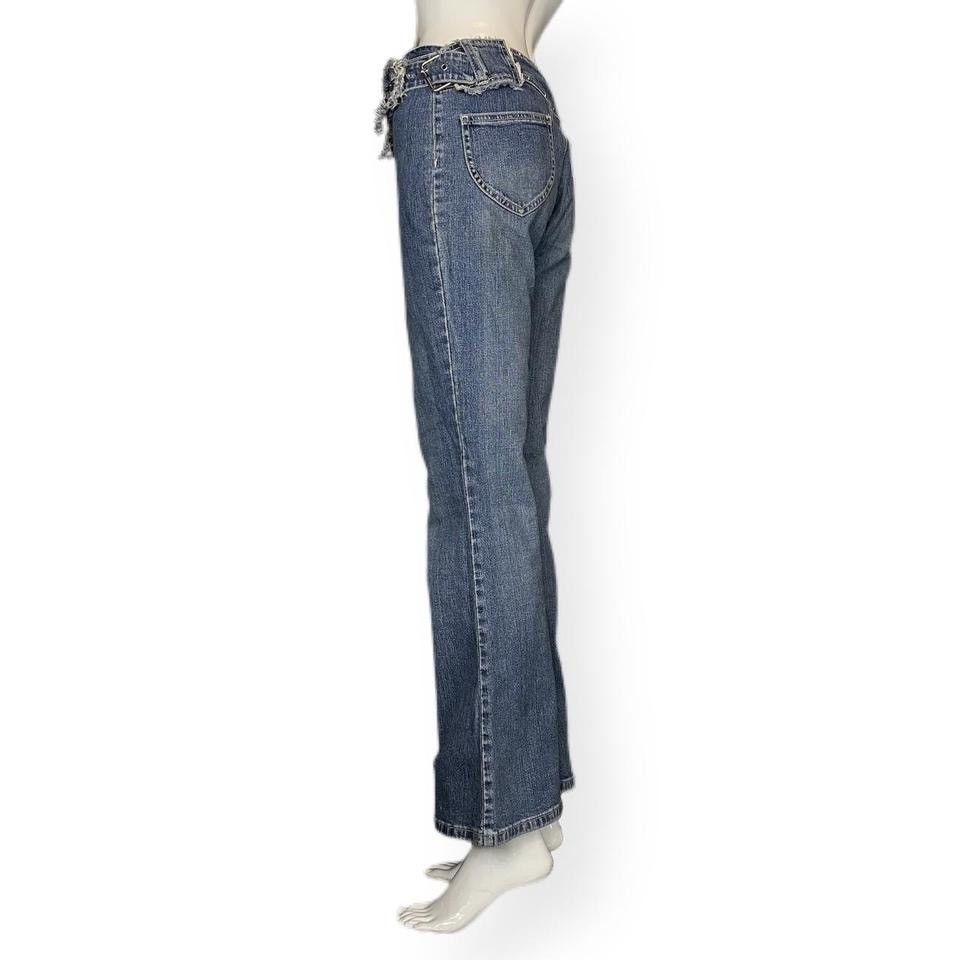 Other Y2K Rhinestone Heart Jeans Size 27" / US 4 / IT 40 - 3 Thumbnail