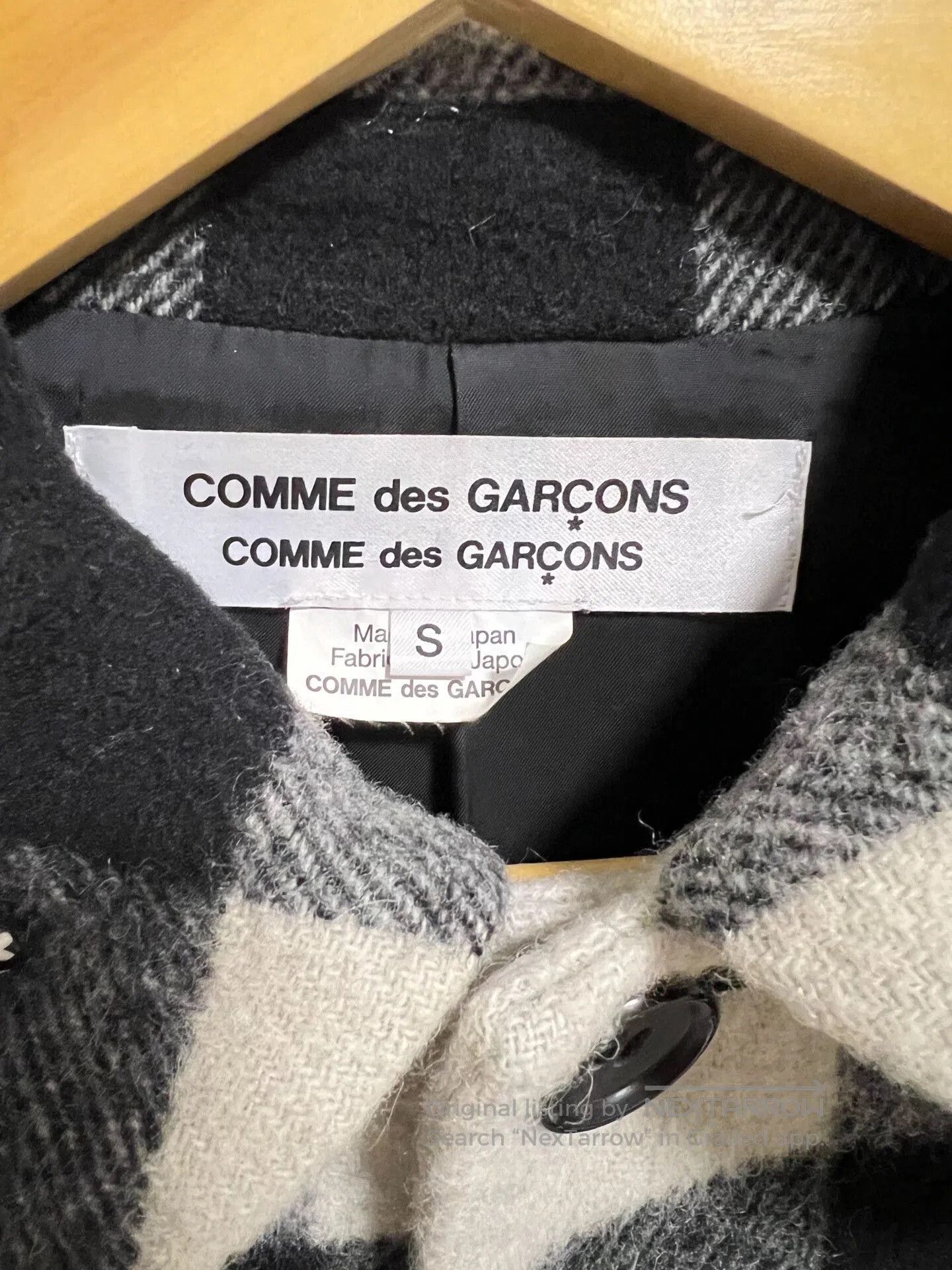 Comme des Garcons CDG Main Line Wool Coat. Size US S / EU 44-46 / 1 - 2 Thumbnail