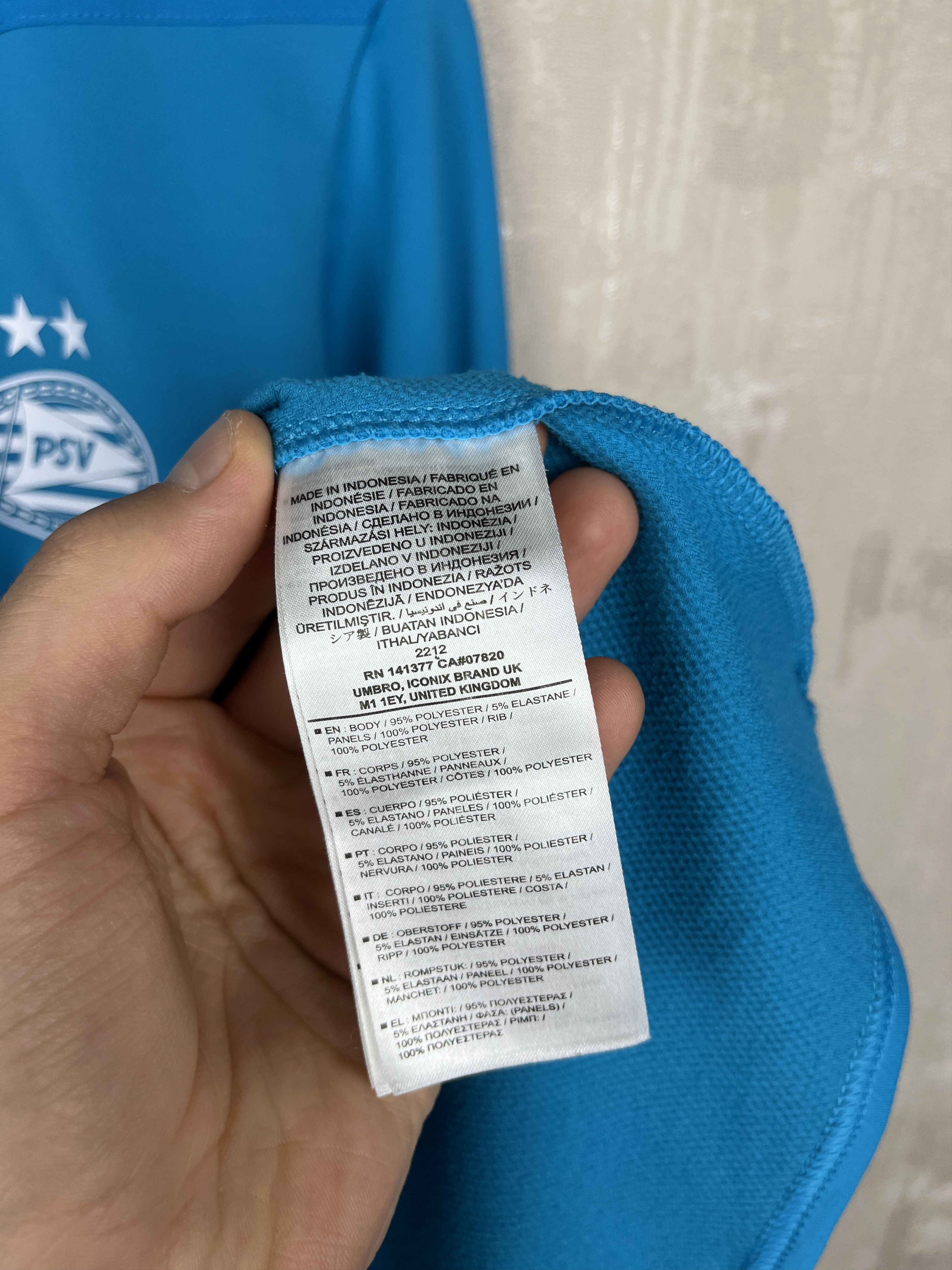 Umbro PSV Eindhoven Umbro Training Football Soccer Top Half Zip Size US M / EU 48-50 / 2 - 15 Thumbnail