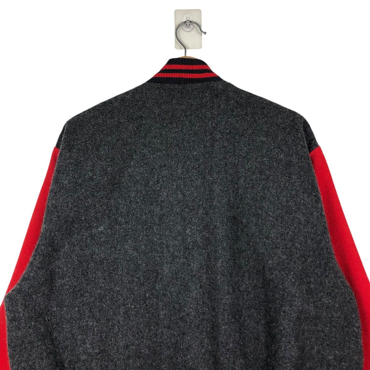 Japanese Brand Vintage Wool Varsity Bomber Jacket Crocodile Sports BigLogo Size US M / EU 48-50 / 2 - 10 Thumbnail