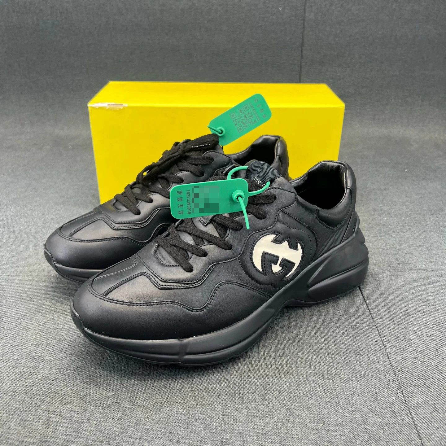 Gucci Gucci Rhyton Black Bat US9.5 Mint with box Size US 9.5 / EU 42-43 - 1 Thumbnail