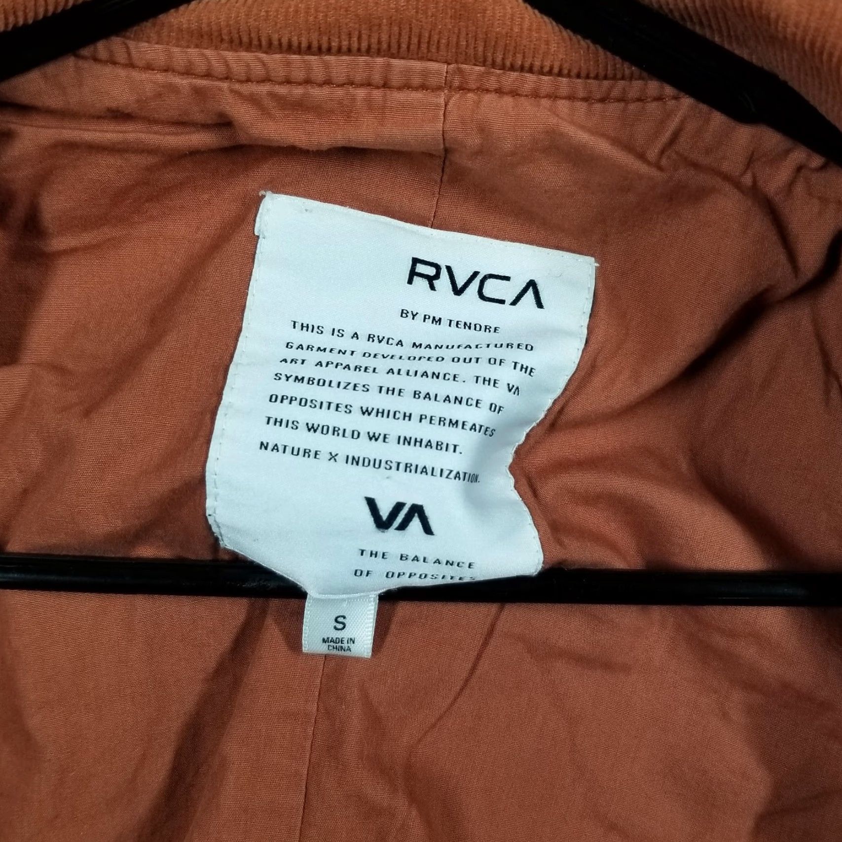 RVCA RVCA Jacket Woman Small Brown Canvas Field Military Utility Pockets Zip Cotton Size S / US 4 / IT 40 - 4 Thumbnail