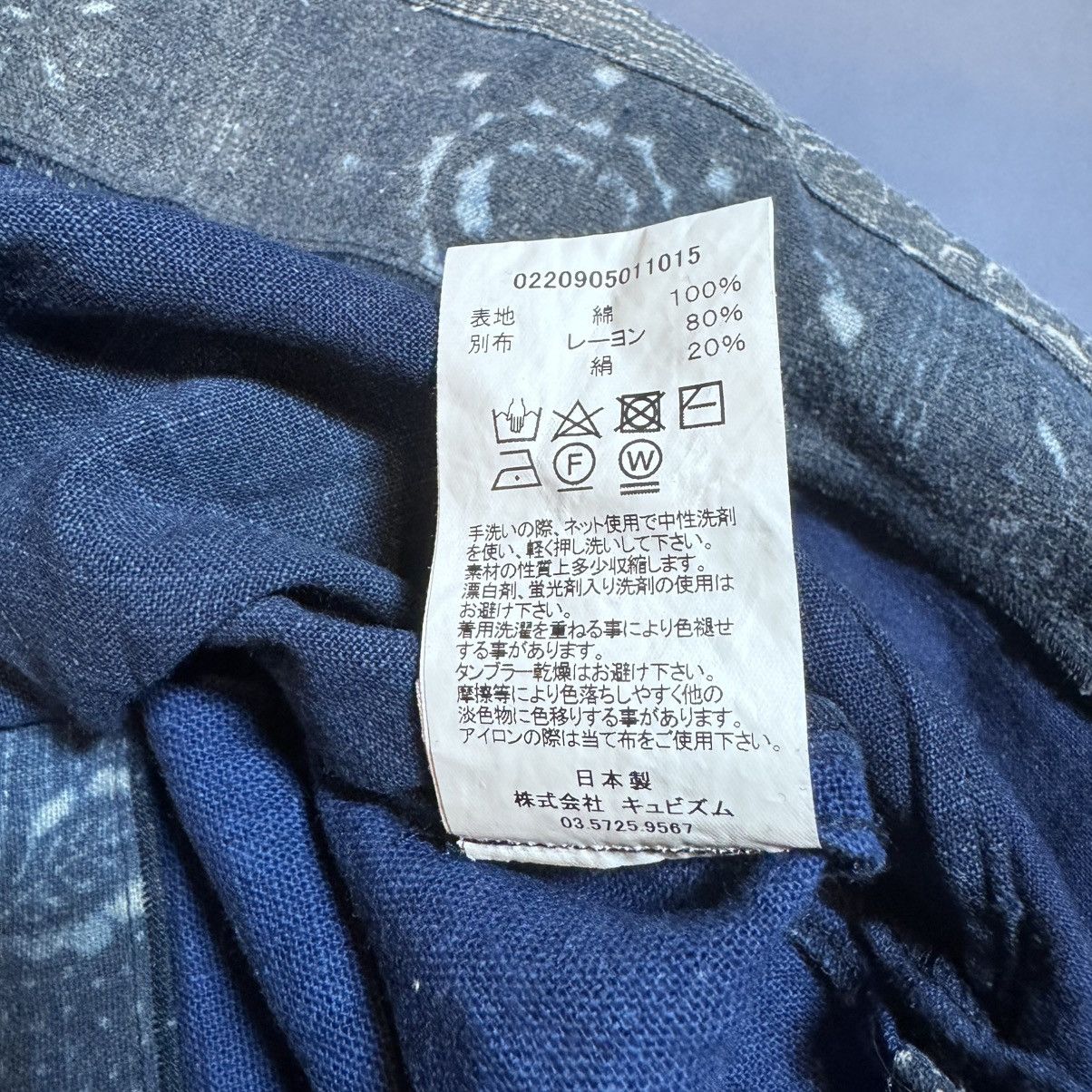 Visvim Visvim ict kofu tunic bandana patchwork sz 5 XL XXL Blue Size US XXL / EU 58 / 5 - 14 Thumbnail
