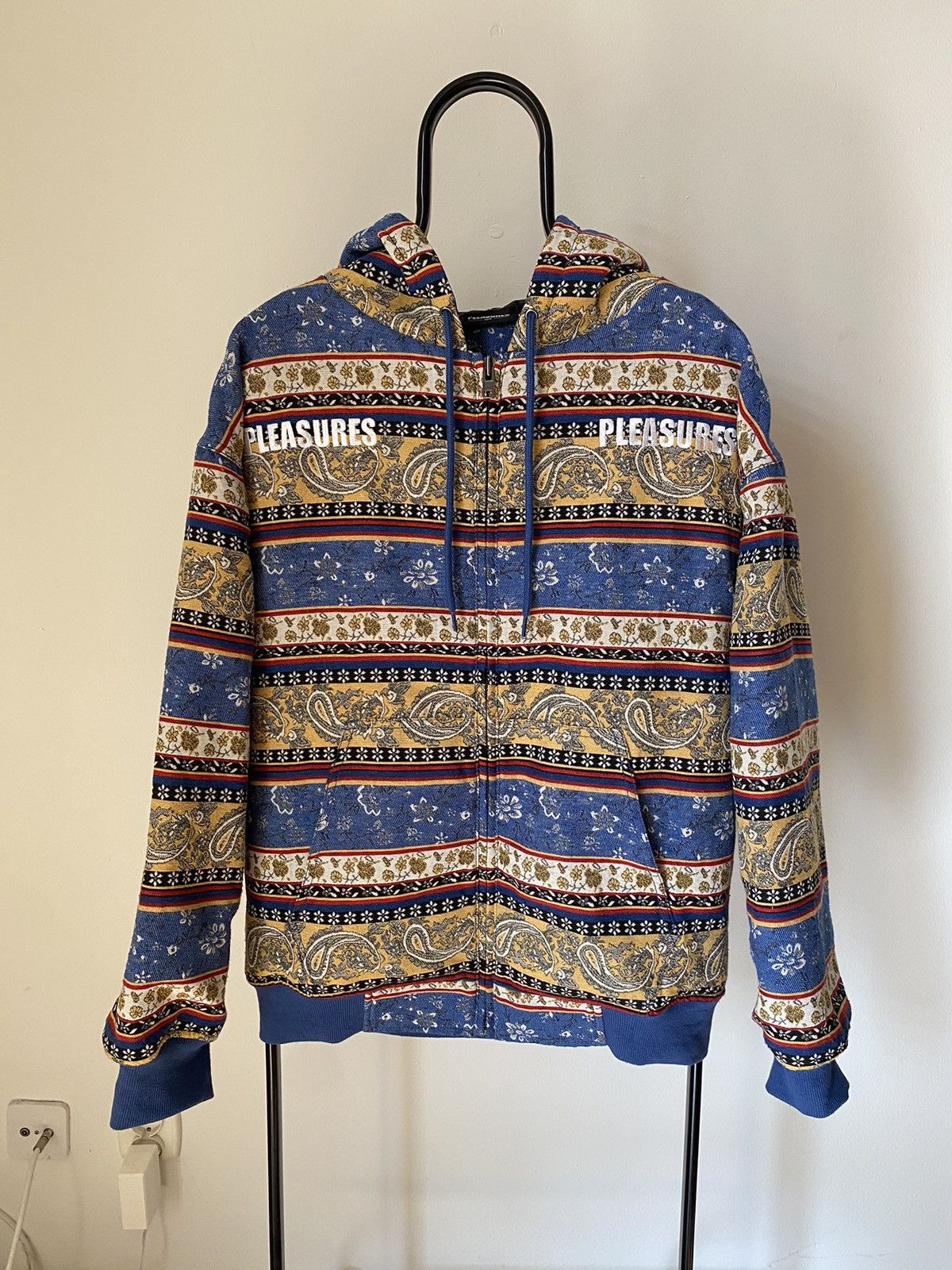 Pleasures paisley hoodie hot sale