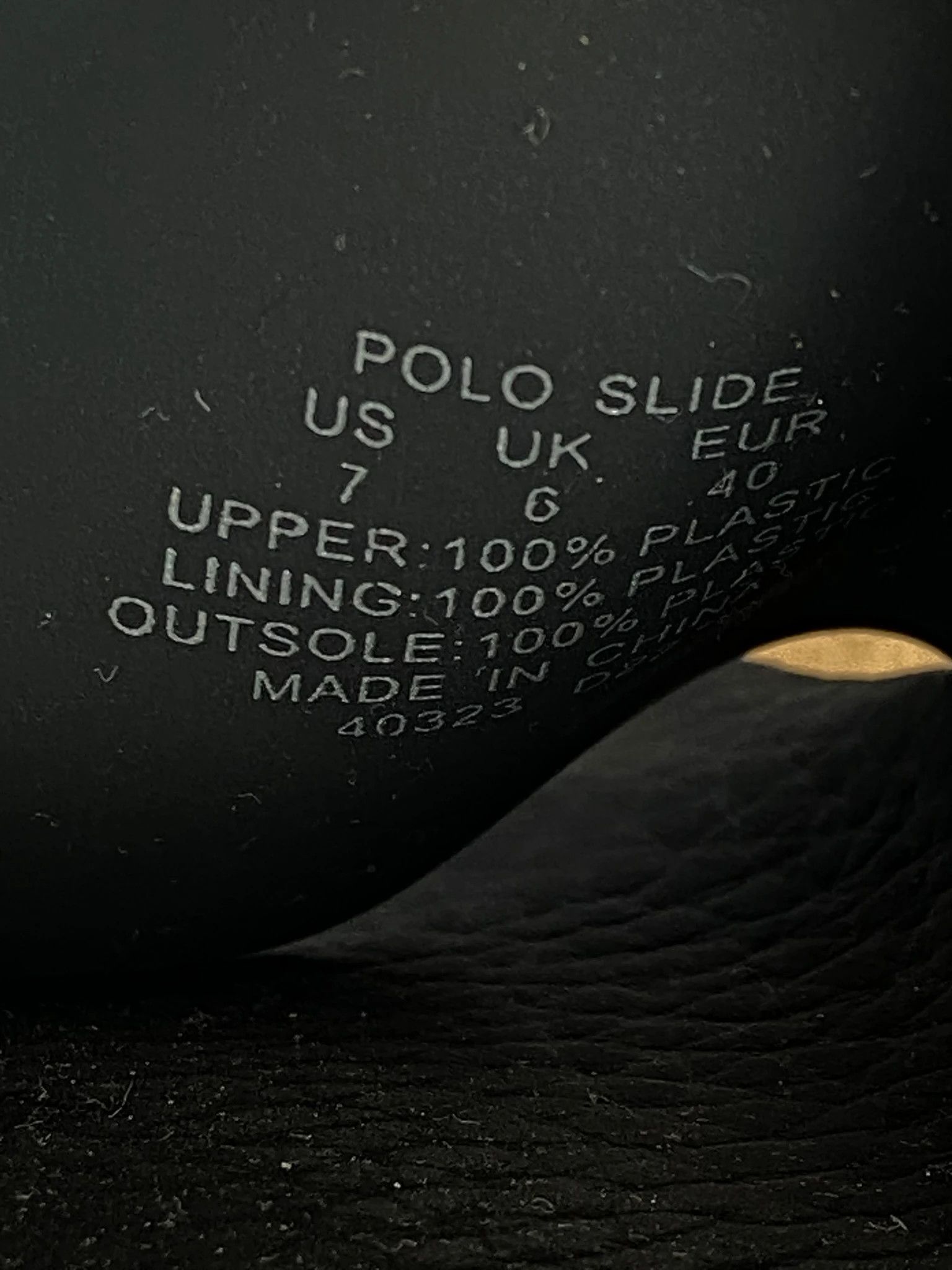 Polo Ralph Lauren Ralph Lauren Black Slides Red Polo Logo Size 40 Size US 7 / EU 40 - 8 Thumbnail