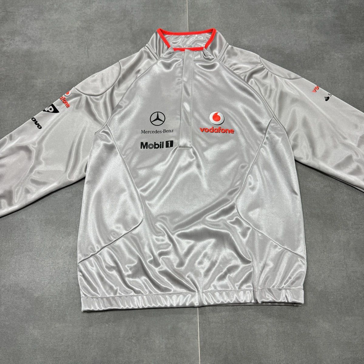 Formula 1 Formula 1 Vodafone McLaren Mercedes Hamilton Racing Jersey Size US S / EU 44-46 / 1 - 6 Thumbnail
