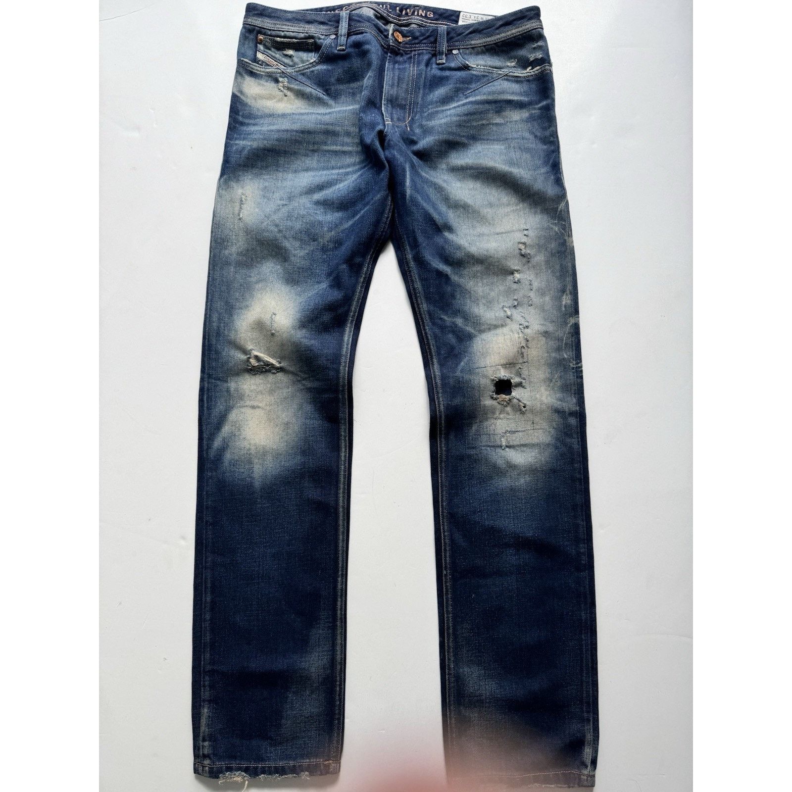 Diesel DIESEL INDUSTRY Men’s Shioner Slim Skinny Size US 34 / EU 50 - 1 Thumbnail
