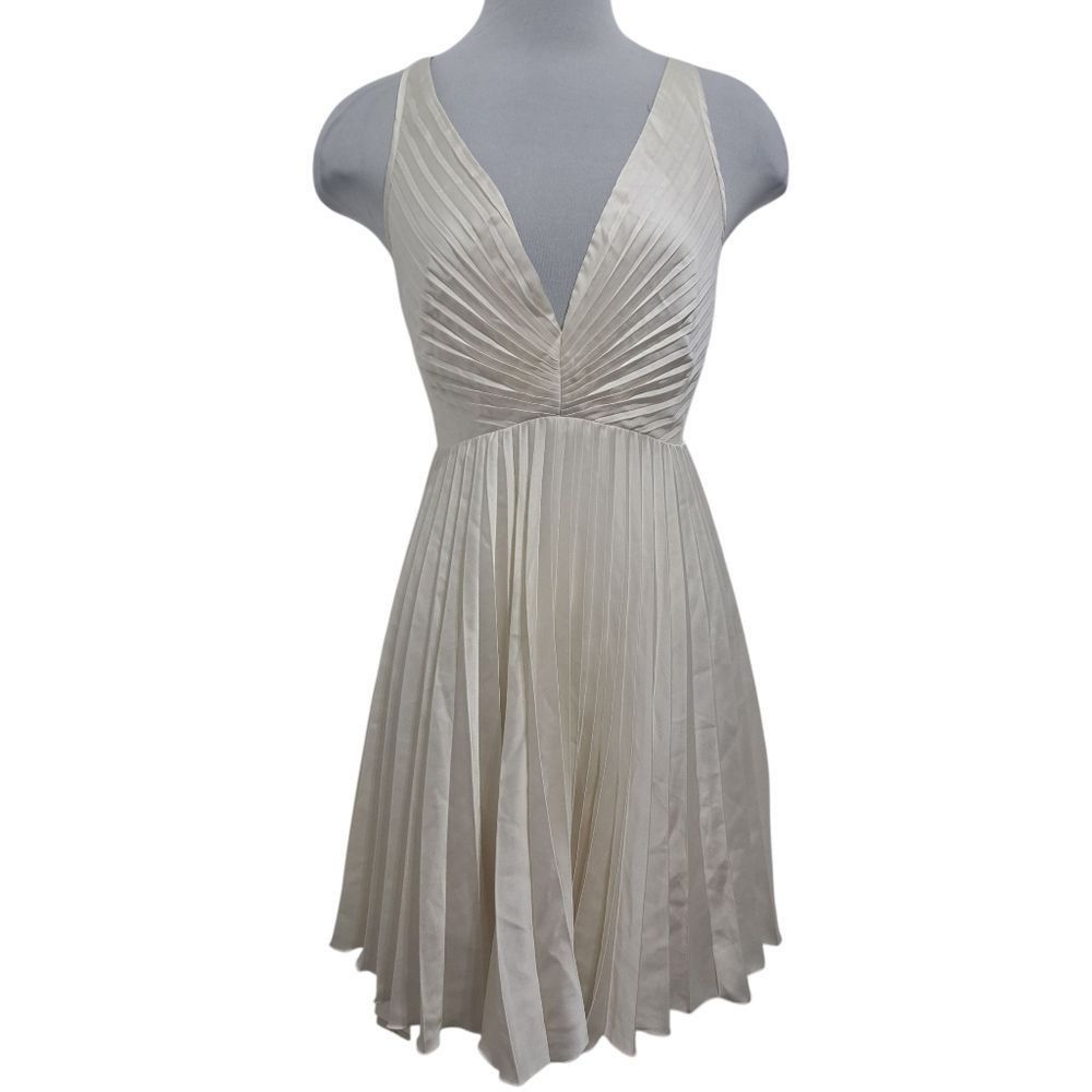 Abercrombie & Fitch Abercrombie & Fitch Angelcore Boho Pleated Plunging Neckline Size S / US 4 / IT 40 - 1 Thumbnail