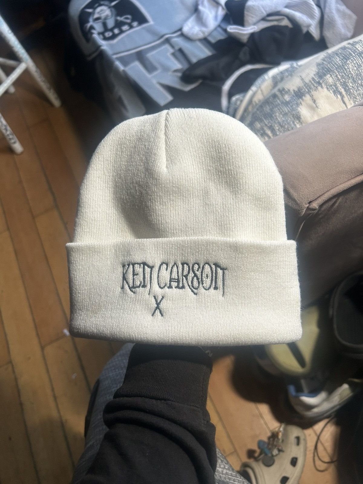 Ken Carson Ken carson x man tour vip beanie Size ONE SIZE - 2 Thumbnail