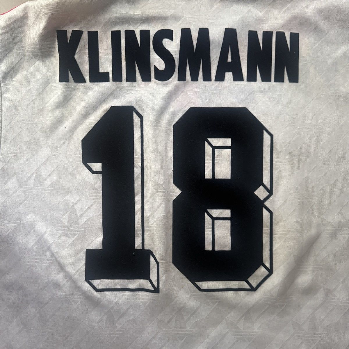 Adidas VINTAGE 1994 WORLD CUP FOOTBALL GERMANY JERSEY KLINSMANN Size US L / EU 52-54 / 3 - 9 Thumbnail