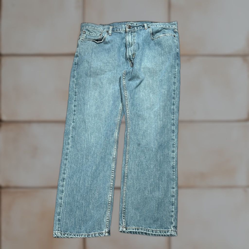 Levi's Levis 559 Jeans Mens 40x29 Blue Relaxed Fit Straight Medium Wash Denim Cotton Size US 40 / EU 56 - 1 Thumbnail