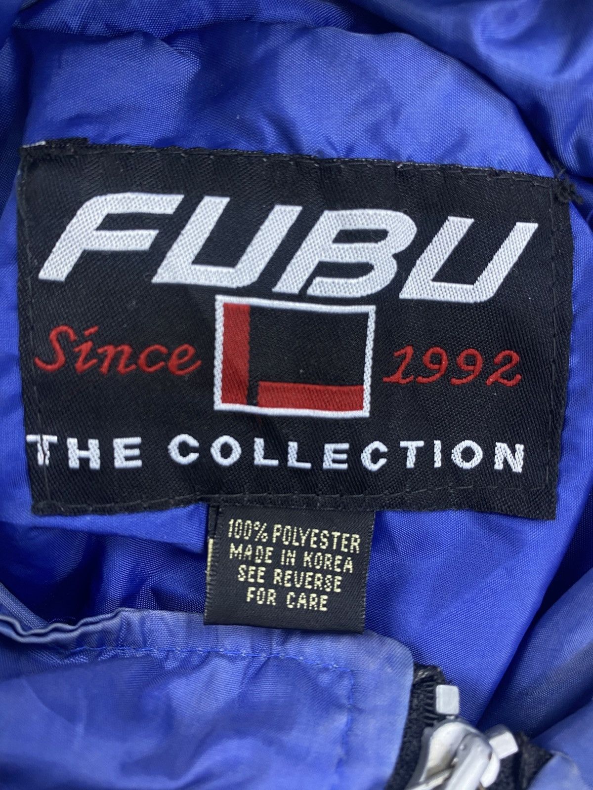 Fubu Vintage Fubu Sports Series Big Logo Zipper Jacket Size US XL / EU 56 / 4 - 10 Thumbnail