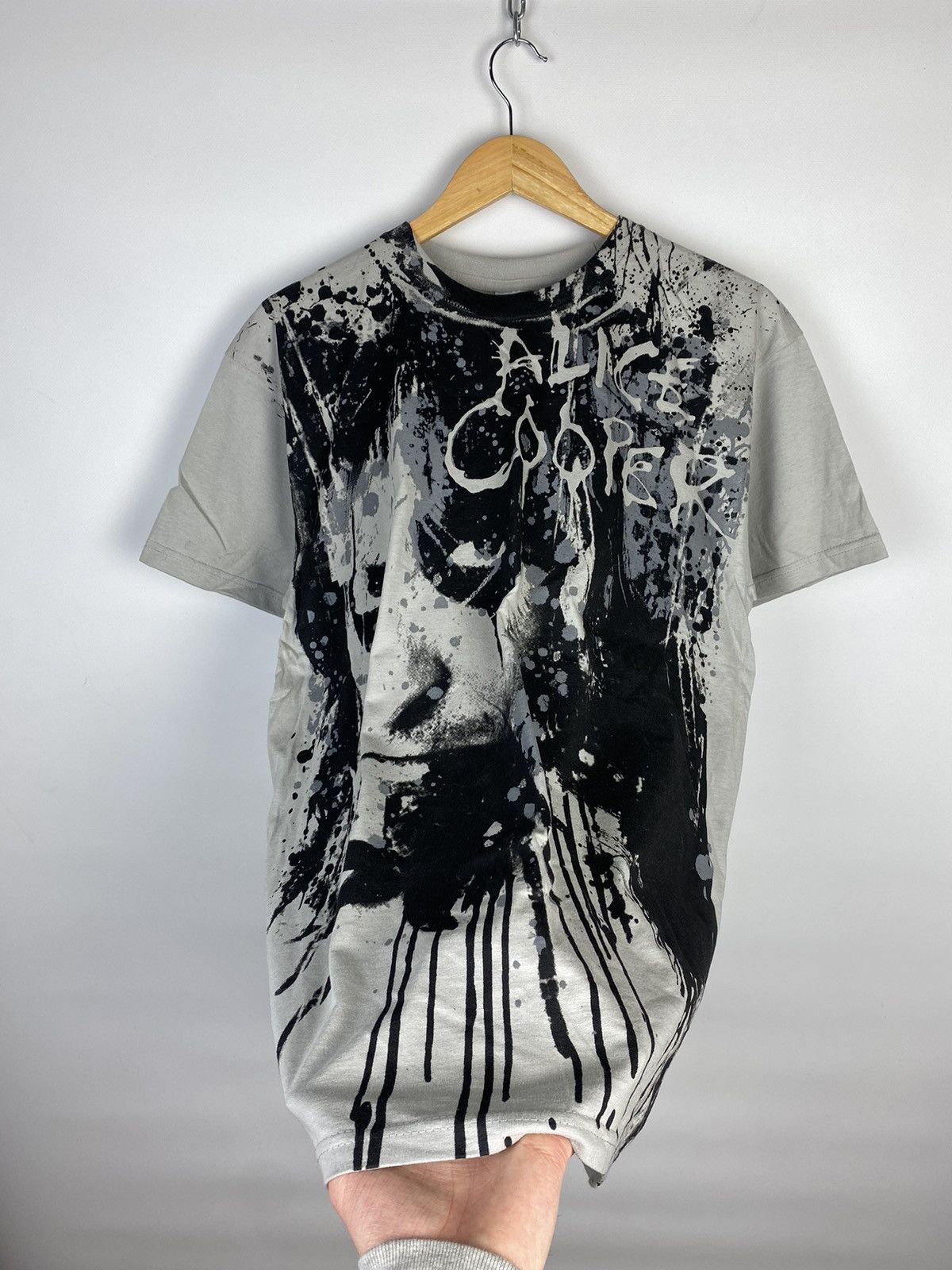 Band Tees × Vintage Vintage Alice Cooper all printed rock punk T shirt Size US L / EU 52-54 / 3 - 6 Thumbnail